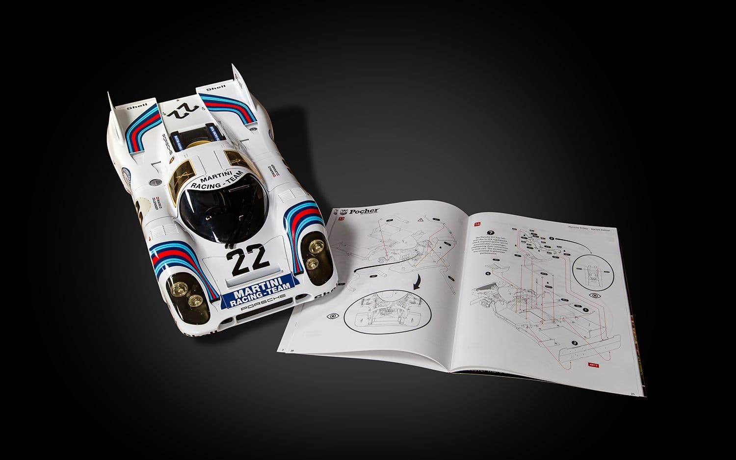 Porsche 917KH - MARTINI Edition - Instruction Manual
