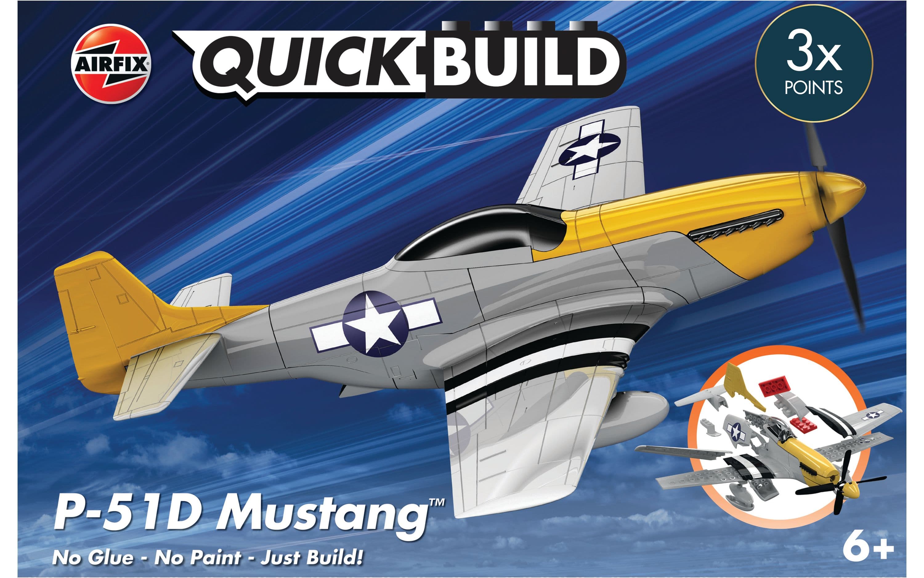 J6016 QUICKBUILD P-51D Mustang
