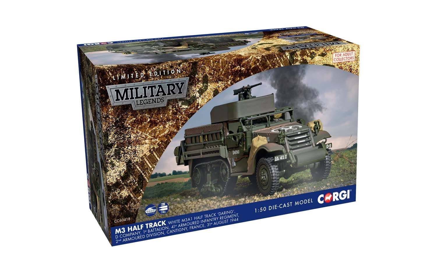 White M3A1 Half Track ‘Daring’- 41st Armoured Infantry Regiment