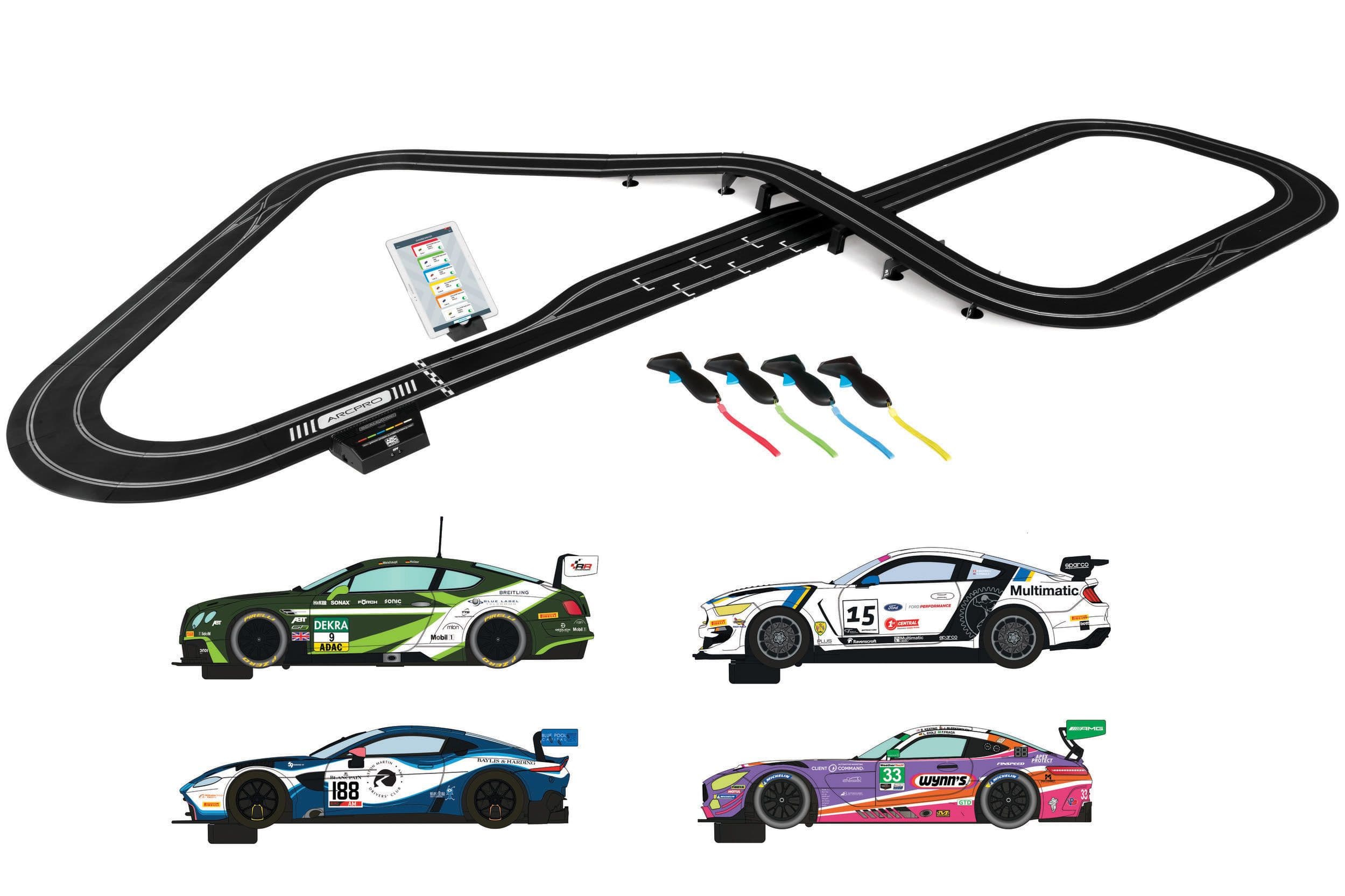 Scalextric Digital - ARC PRO Platinum GT Race Set