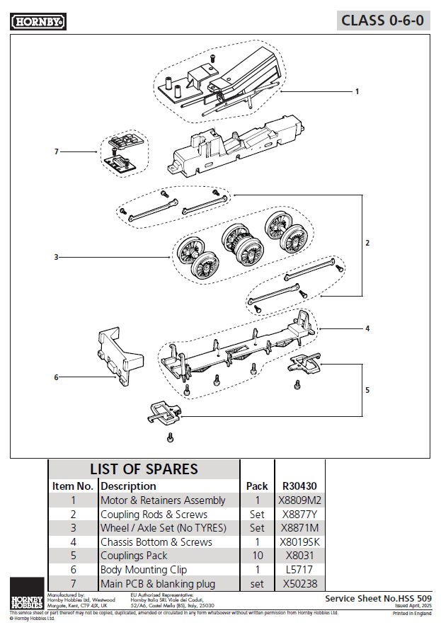 RailRoad: Class 08 - EWS - 08512