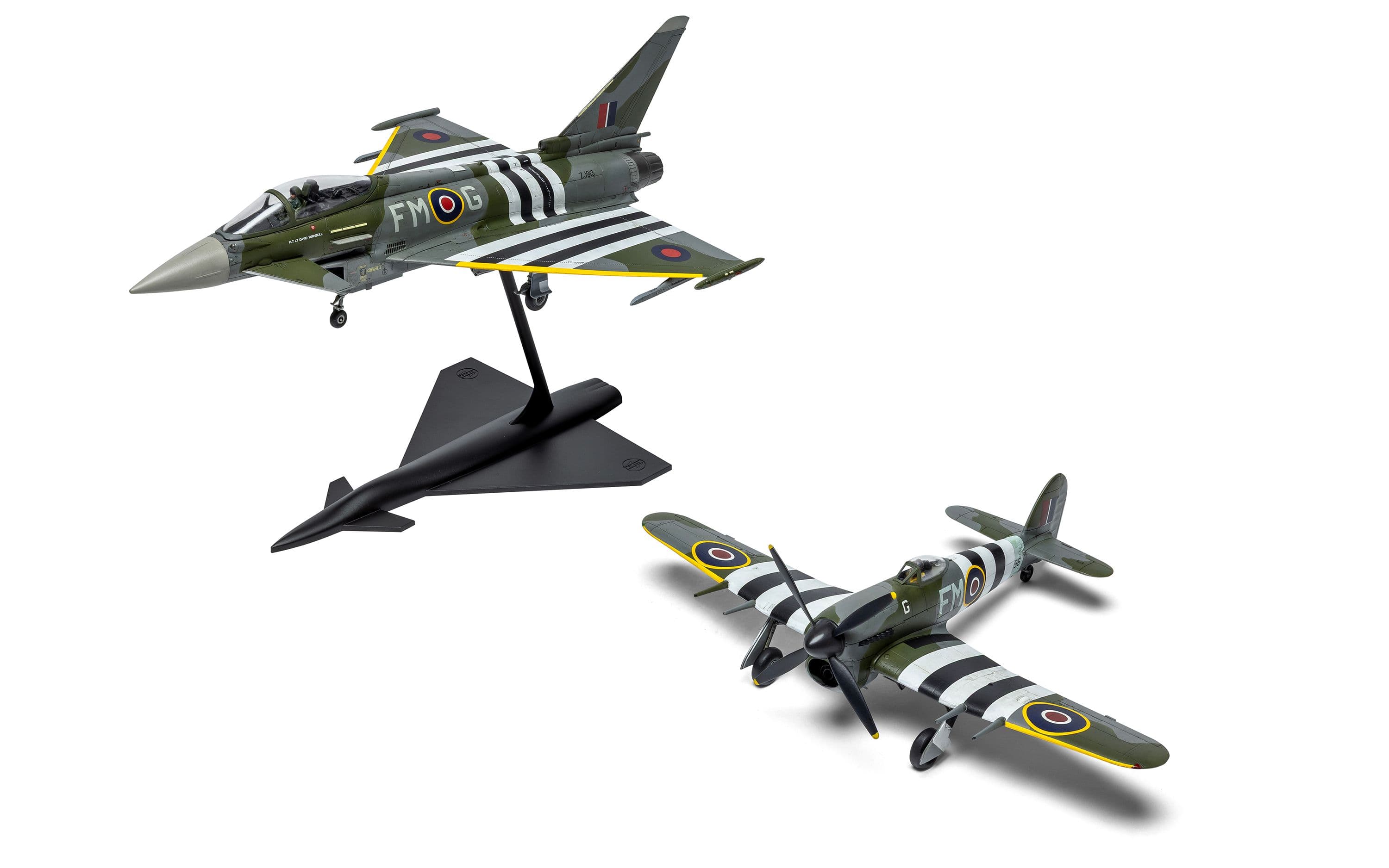 Eurofighter Typhoon FGR.4 "Moggy" &amp; Hawker Typhoon Mk.IB - Twin Pack