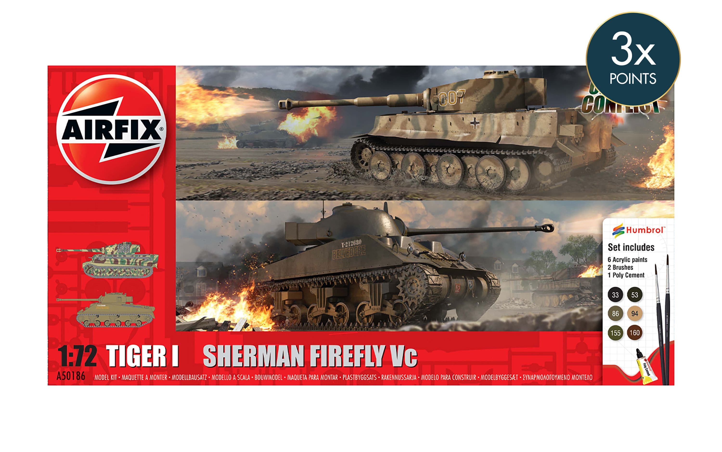 Classic Conflict Tiger 1 vs Sherman Firefly