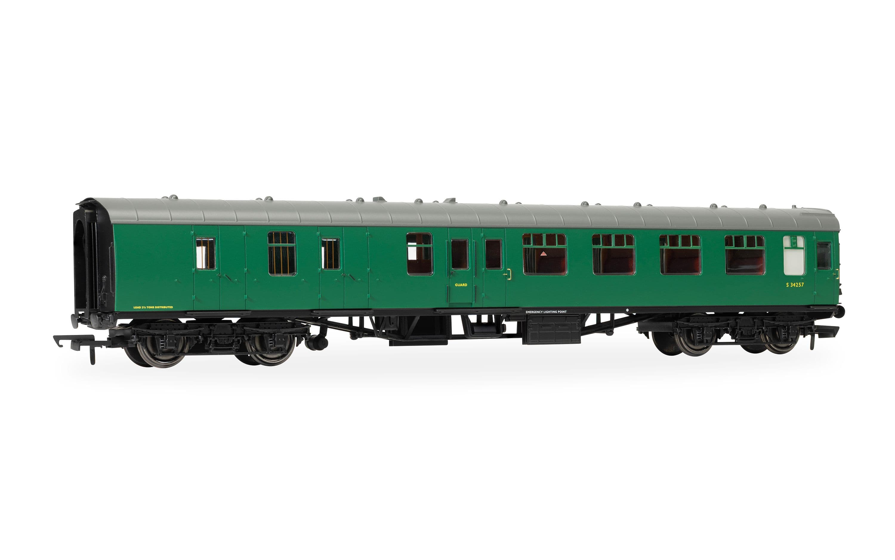 BR - MK1 Corridor - S34257 - Brake Second Coach