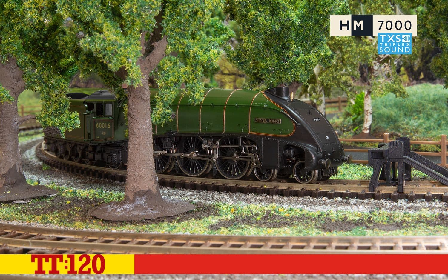 BR Class A4 4-6-2 60016 'Silver King' - Era 4 (Sound Fitted)