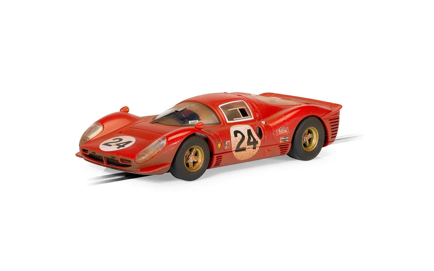 C4481A 330 P4 - Daytona 1967 Car 24 - Weathered Club Edition