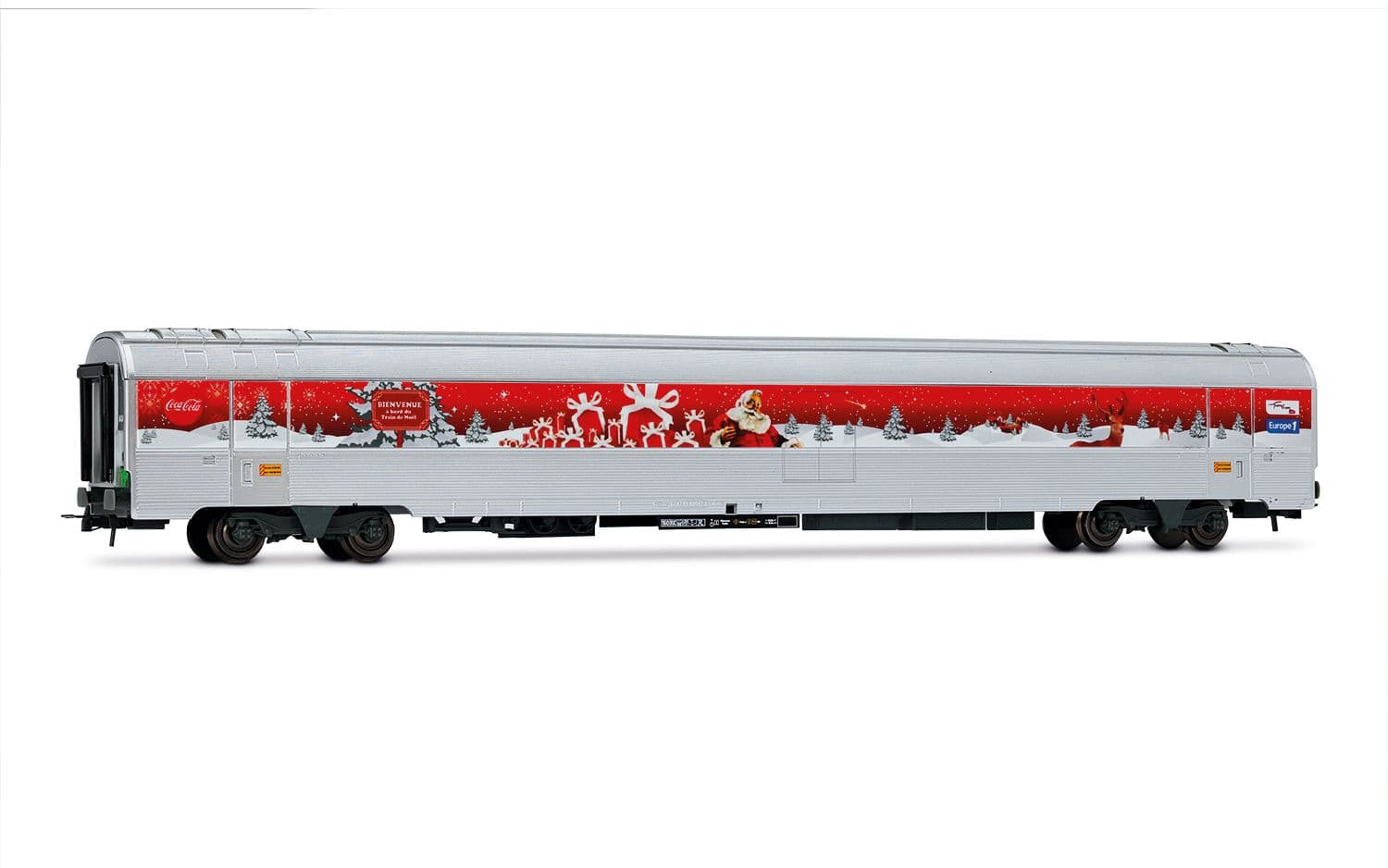 SNCF, dreiteiliges Coca-Cola-Weihnachtszugset „Le Train de Noël“ von 2010, Ep. VI