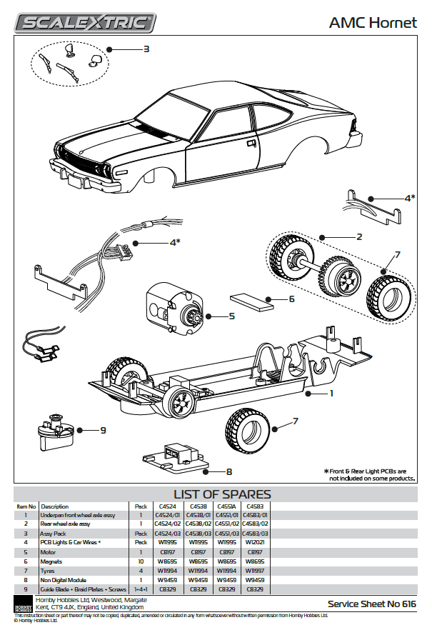 AMC Hornet - James Bond 'The Man With The Golden Gun'