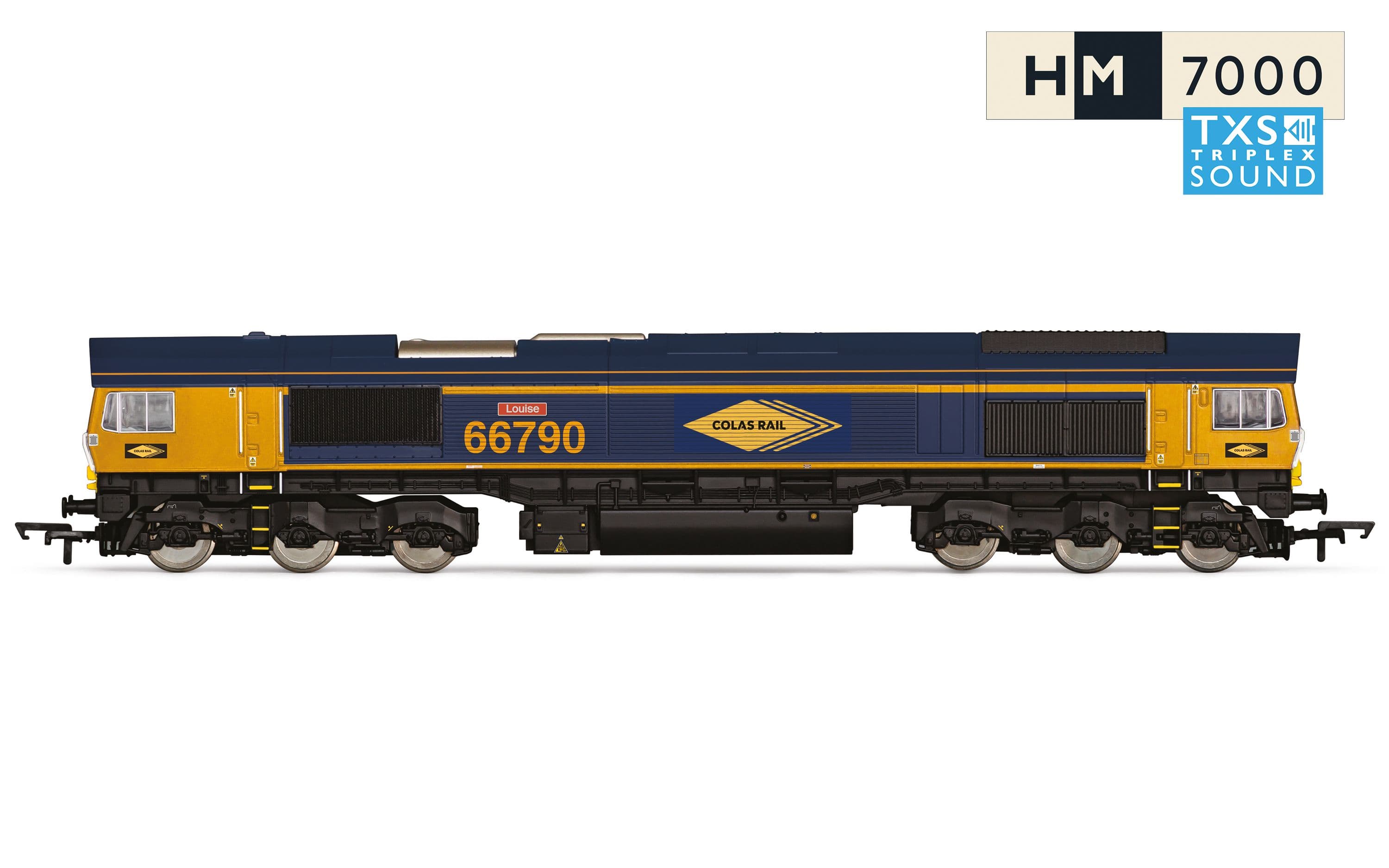 RailRoad: Colas - Class 66 - 'Louise 66790' (DCC Sound Fitted)