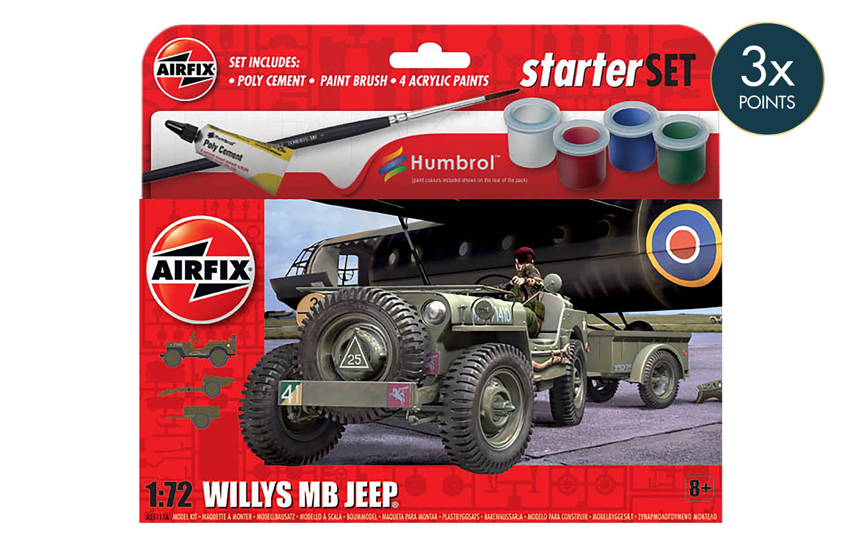 Hanging Gift Set - Willys MB Jeep