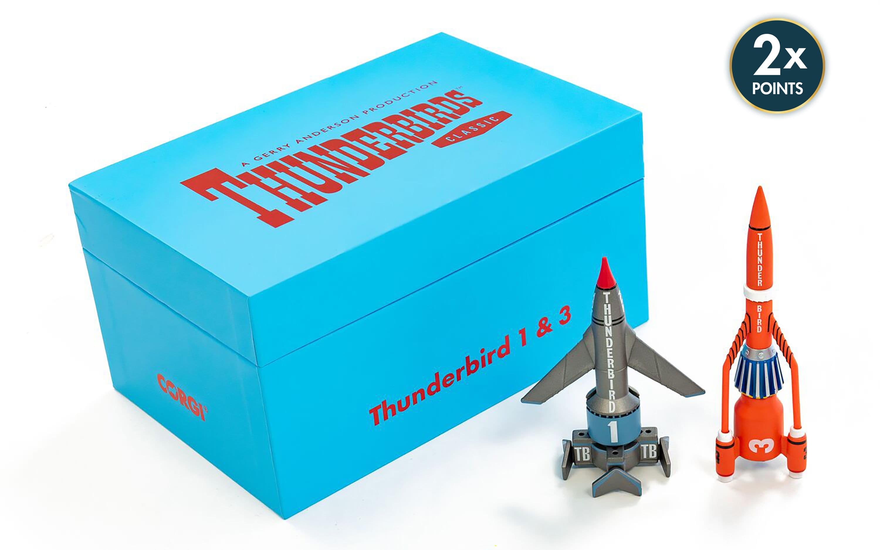 CC00902 Thunderbirds F.A.B. Collection - Thunderbird 1 and 3