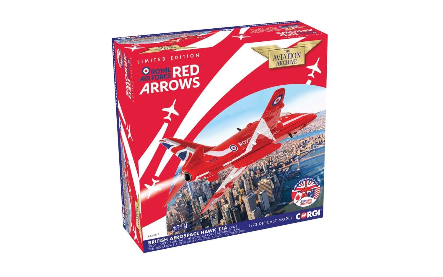Red Arrows Hawk U.S. Tour 2019 Scheme
