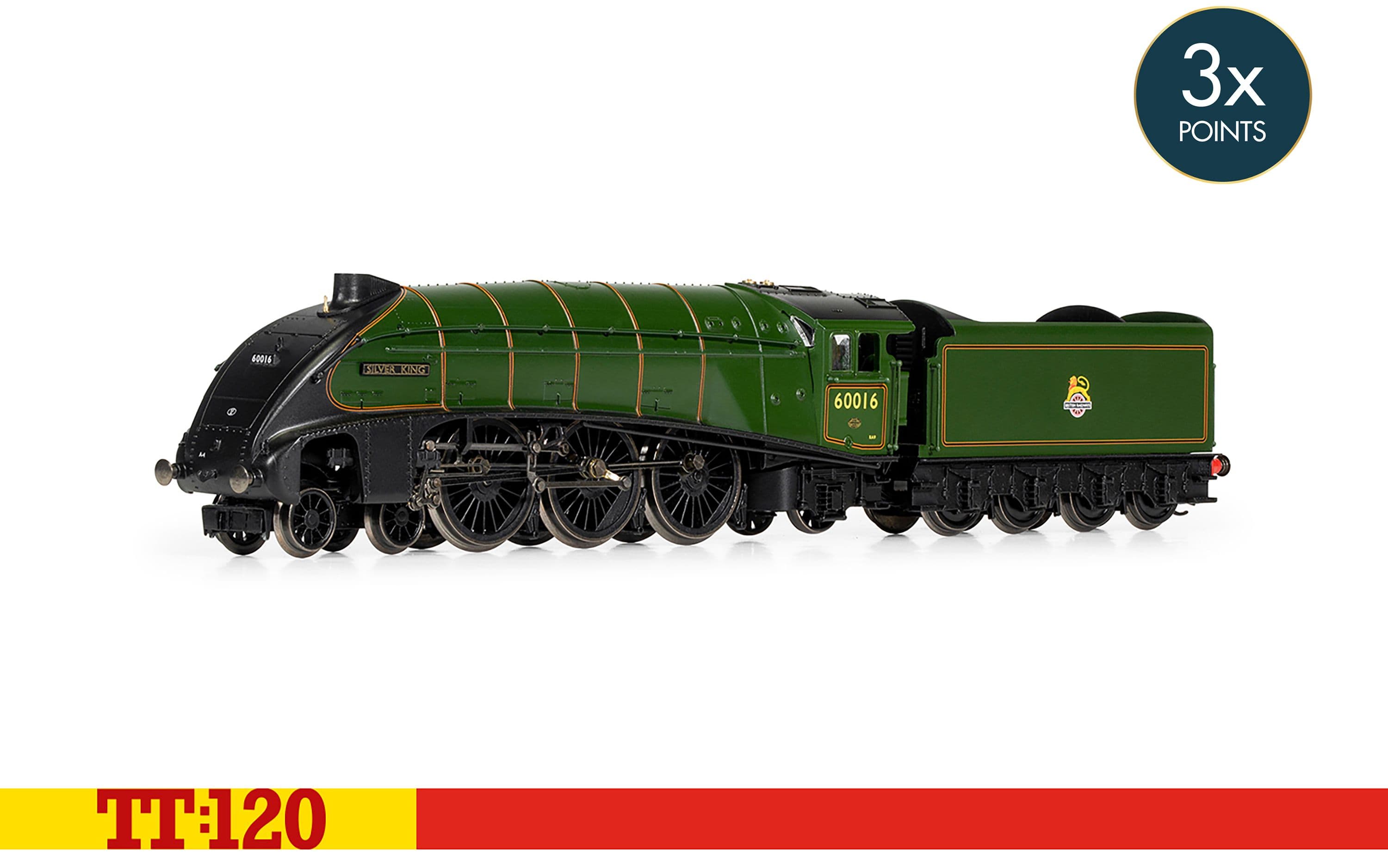 BR Class A4 4-6-2 60016 'Silver King' - Era 4