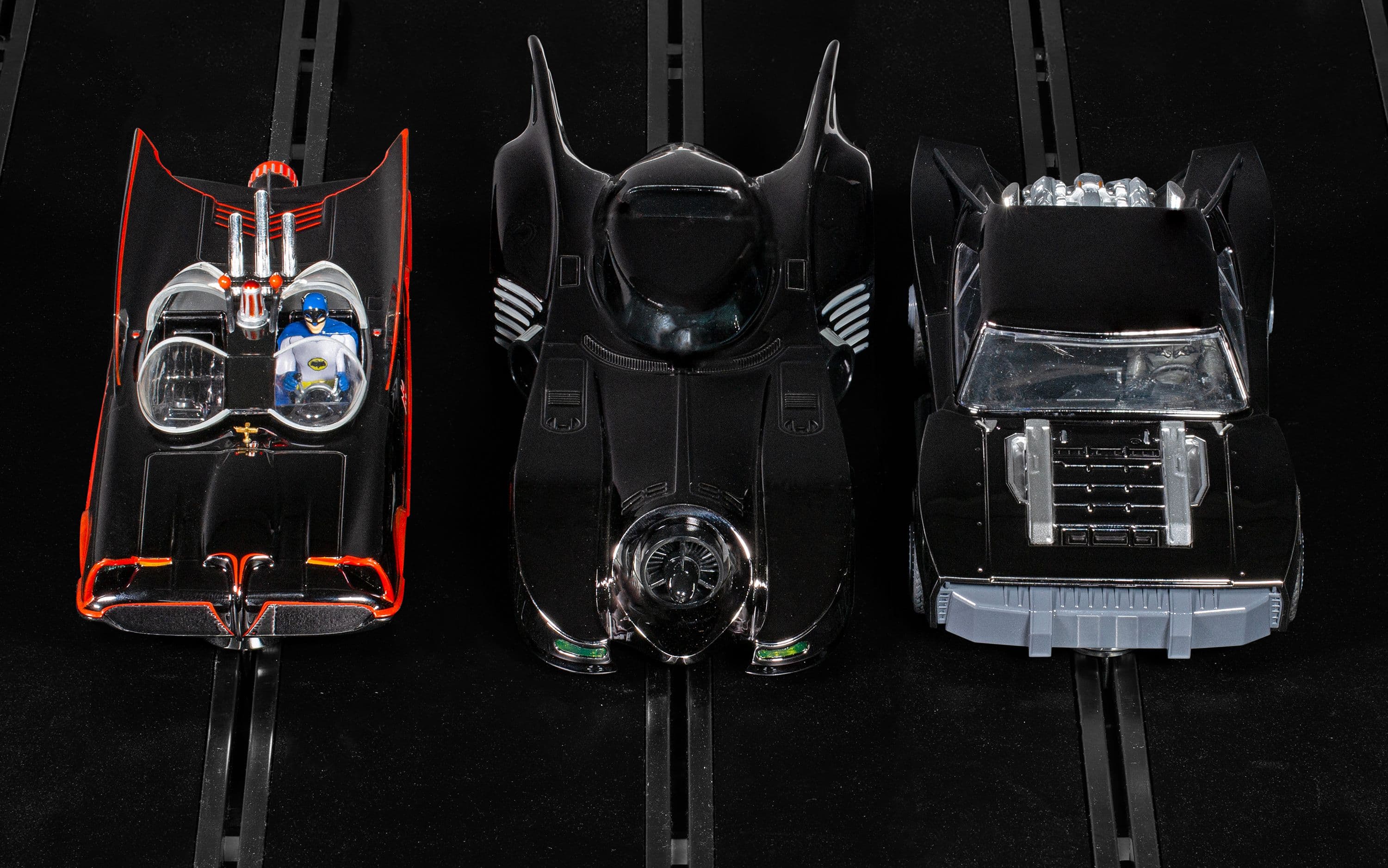 Batmobile Ultimate Collection - Chromed Triple Car Pack