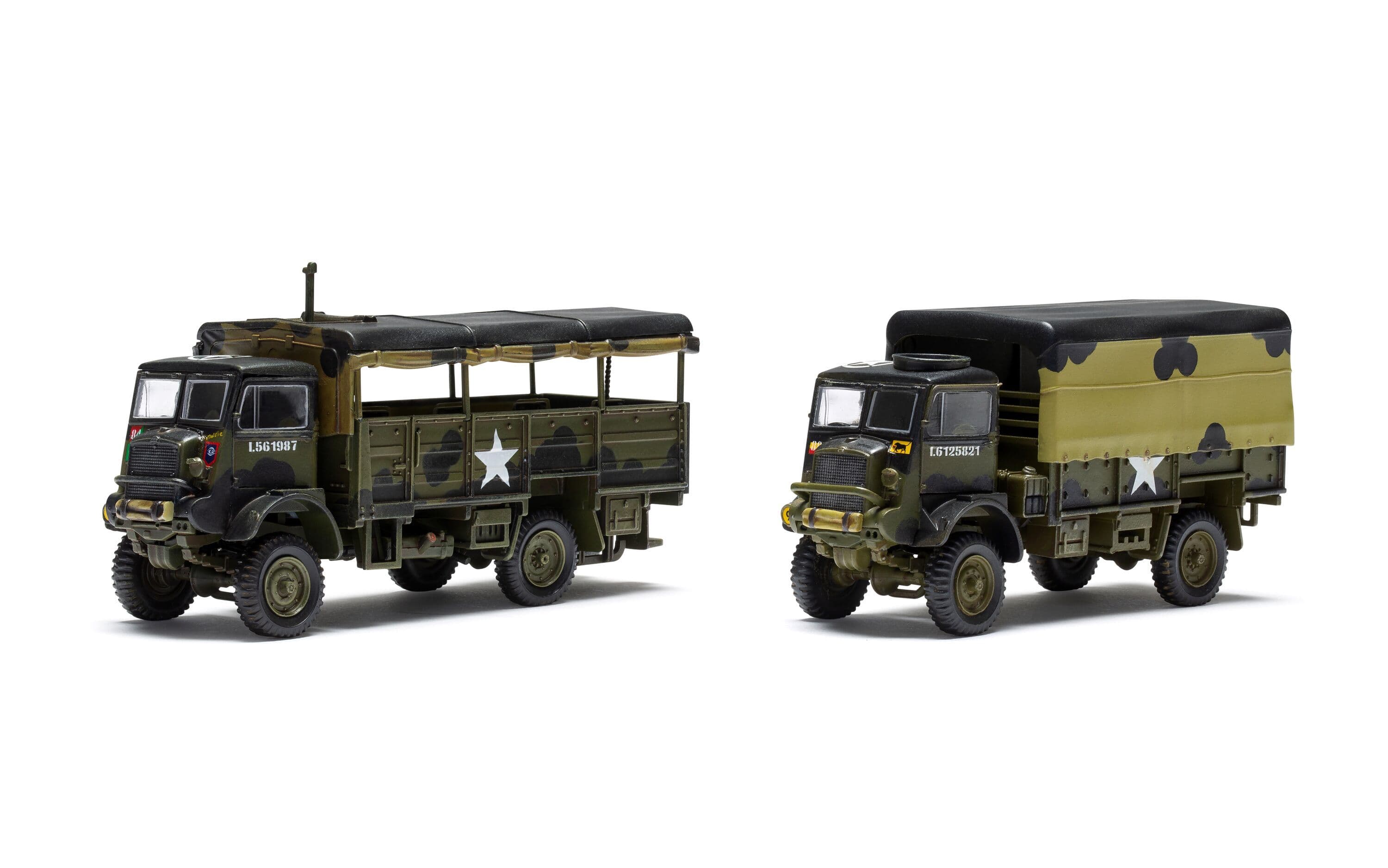 WWII 3-Ton G.S. and Troop Trucks