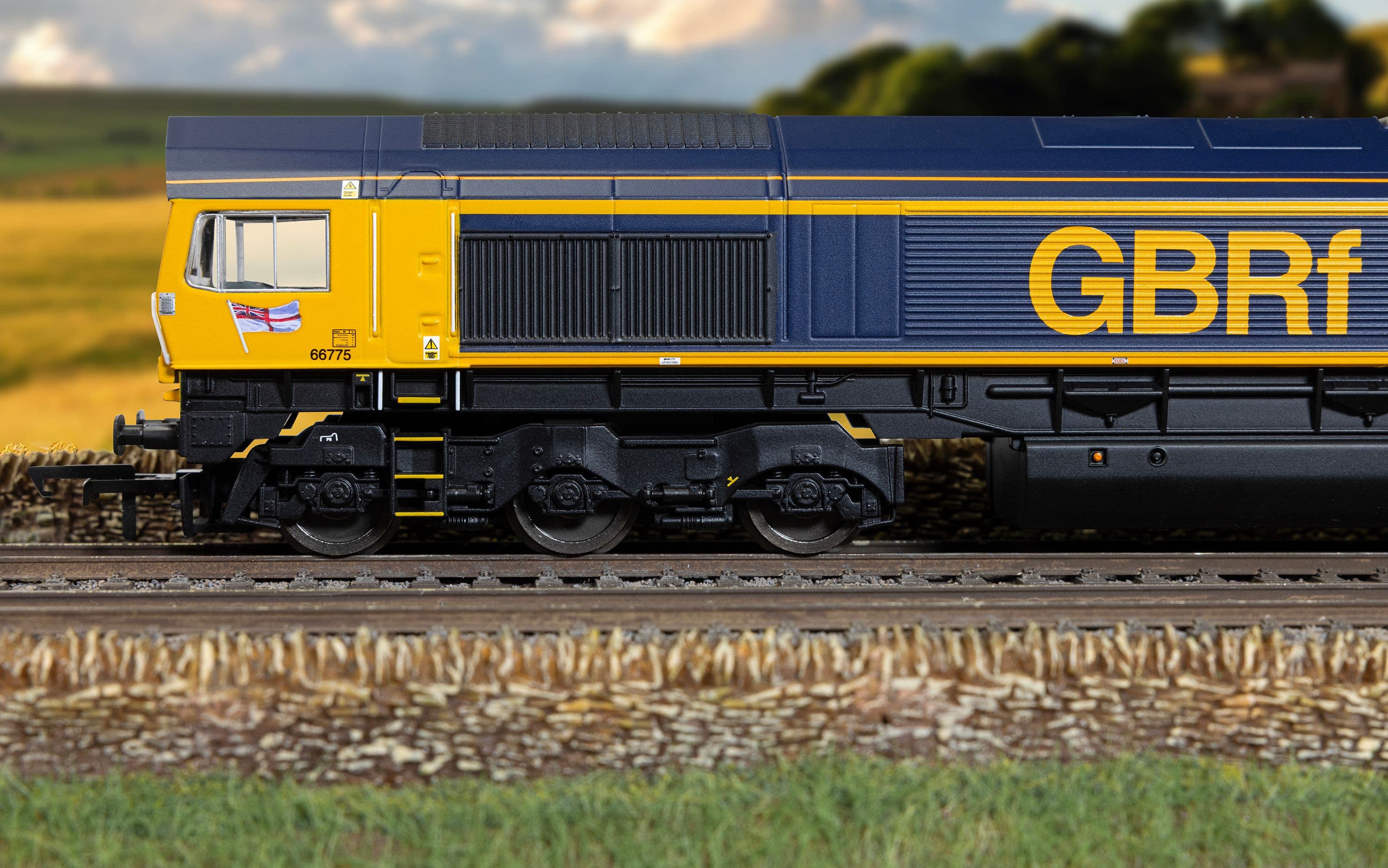 RailRoad: GBRf - Class 66 - 66775 'HMS Argyll'