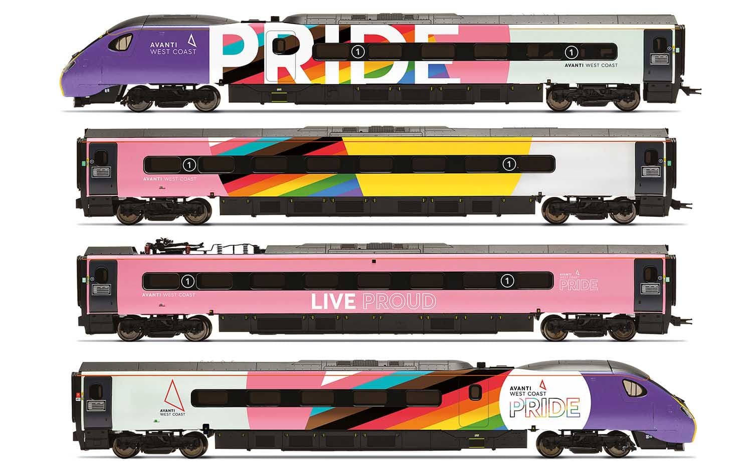 Avanti West Coast, Class 390 Pendolino Train Pack, 390119 'Progress' - Era 11