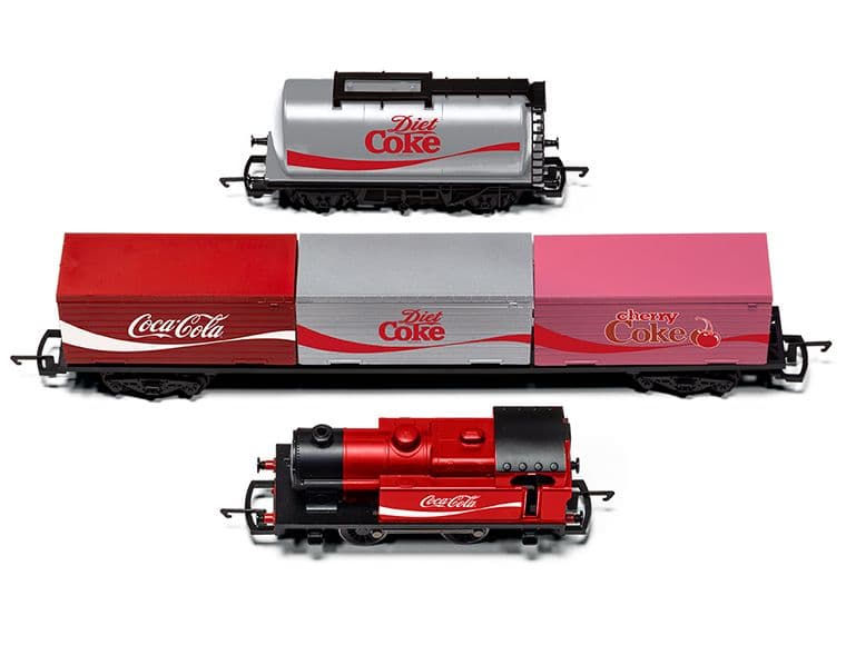 Coca-Cola® Train Set