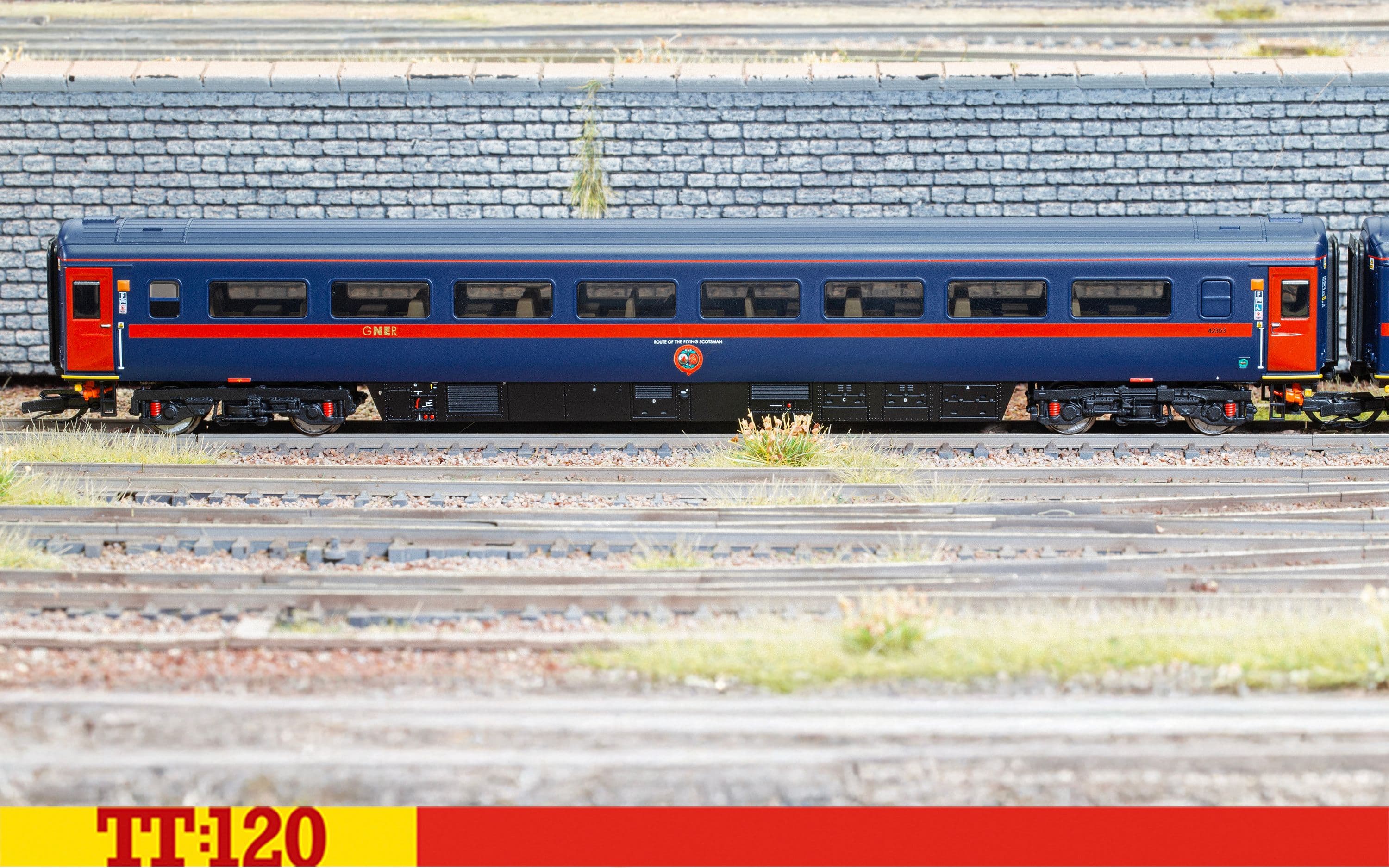 GNER - HST - Mk3 - '42363' - Trailer Standard Disabled Coach