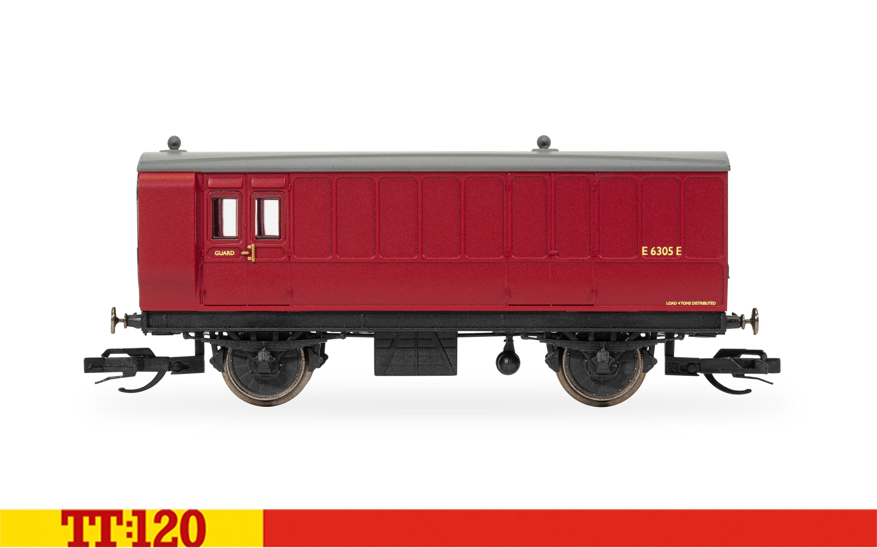 BR - 4 Wheel - Passenger Brake Coach