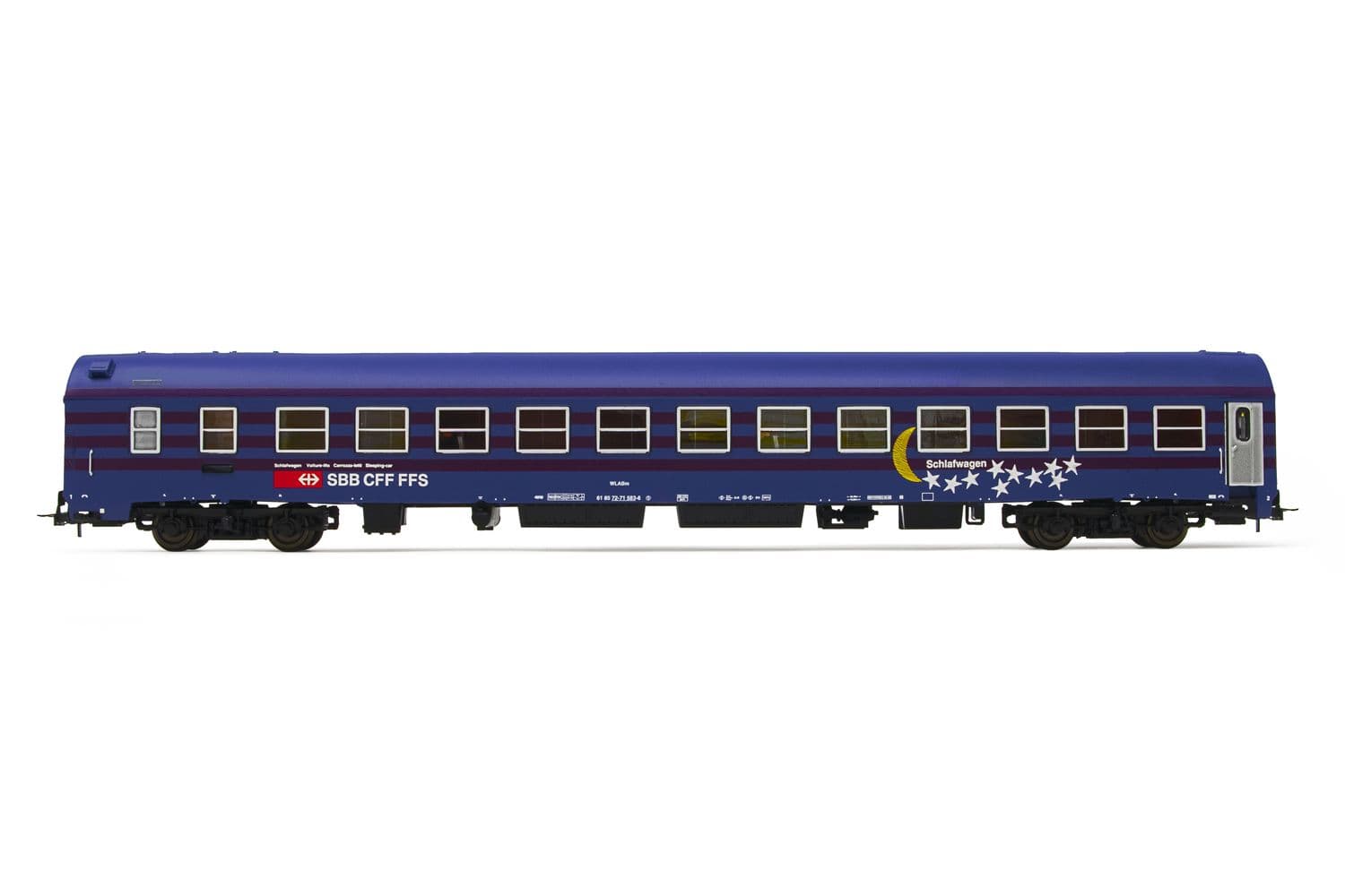 SBB, Schlafwagen MU '68 in „Mond und Sterne"-Lackierung, Ep. V