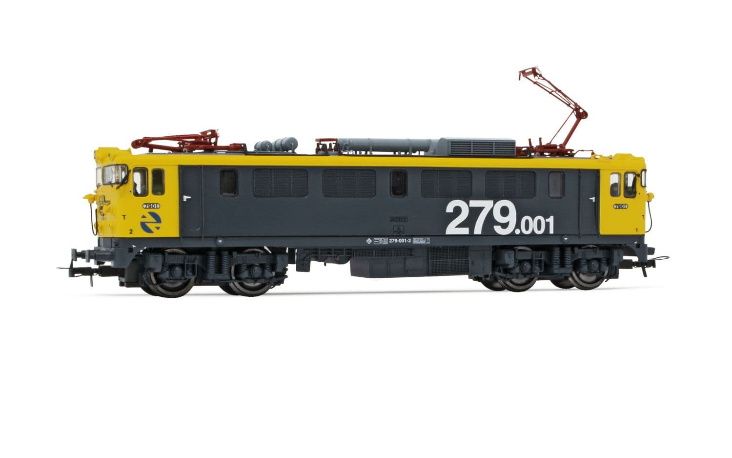 RENFE, locomotora eléctrica clase 279, decoración «Taxi», ép. V