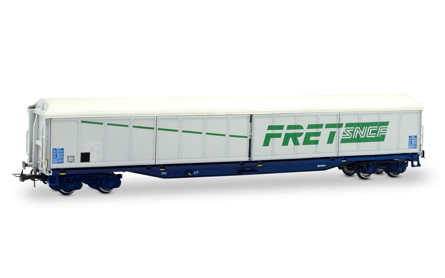 SNCF, 4-axle sliding-walls wagon type Habis "FRET", ep. V