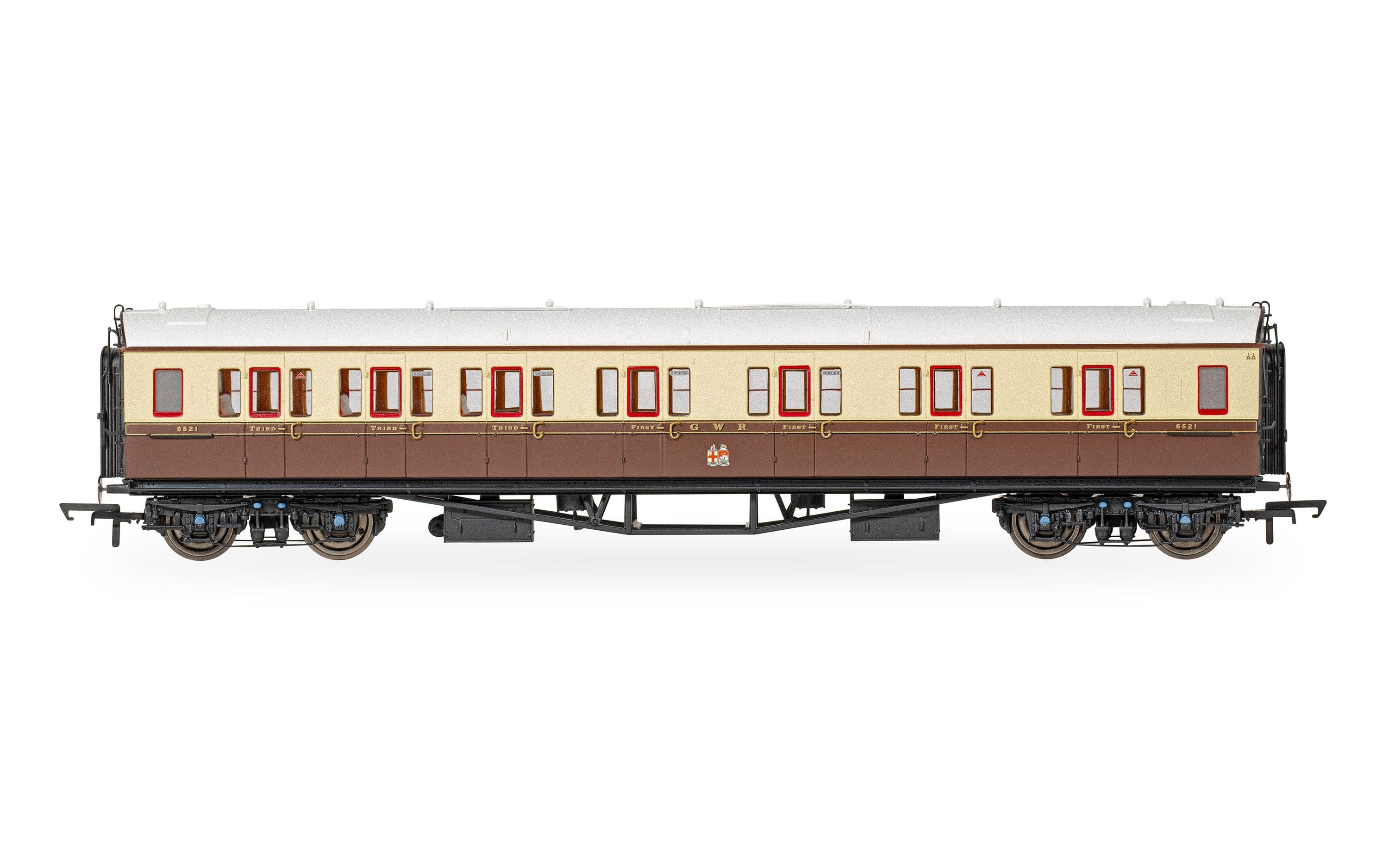 GWR - Collett Corridor Composite LH - 6521 - Coach