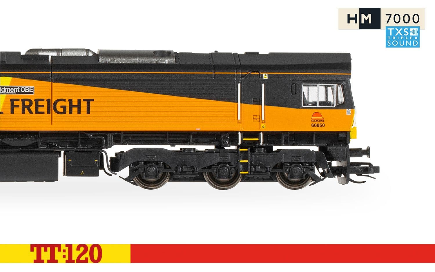 Colas Rail, Class 66, Co-Co, 66850, 'David Maidment OBE' - Era 11 (Sound Fitted)