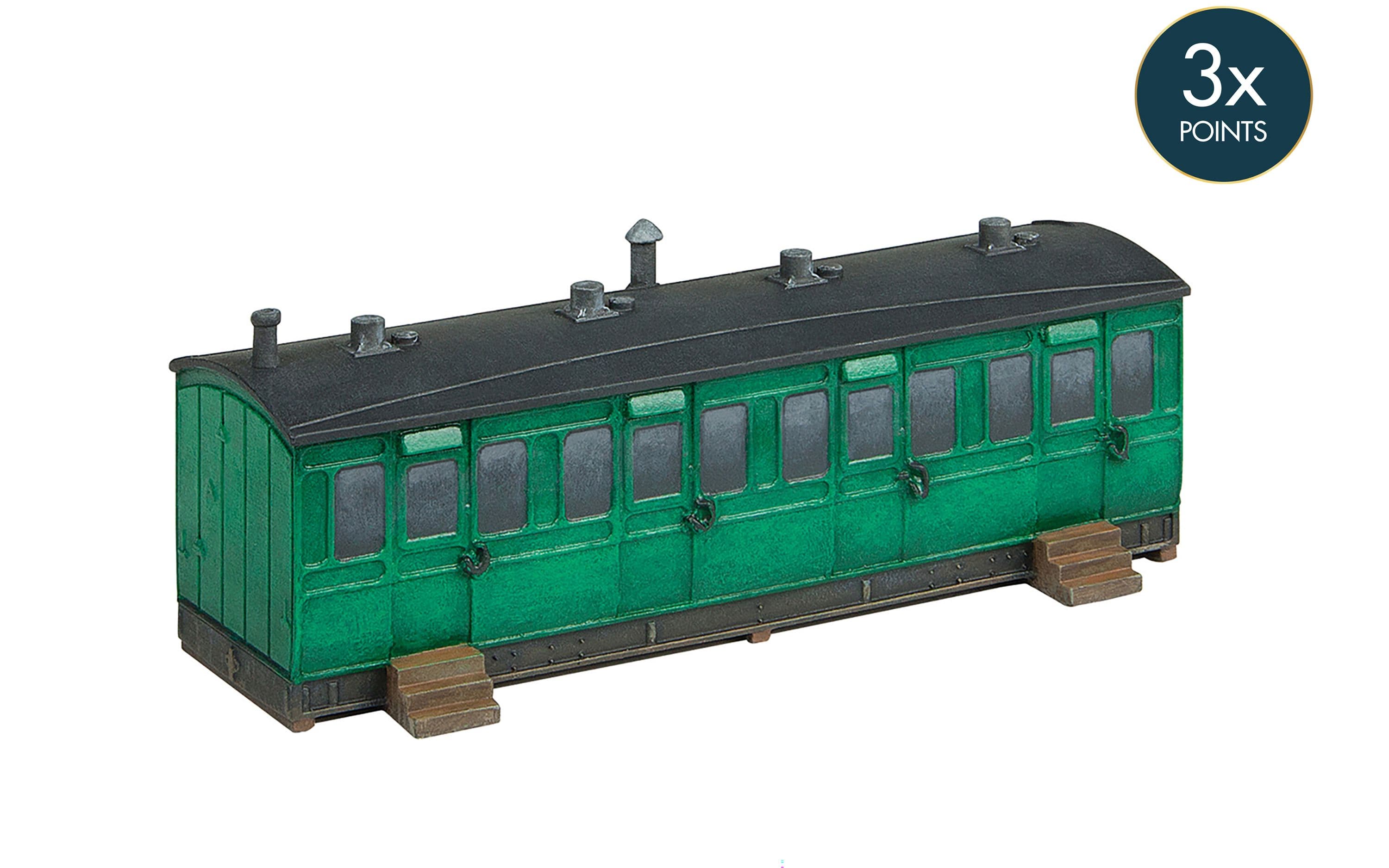 Grounded 6 Wheel Coach Summer House