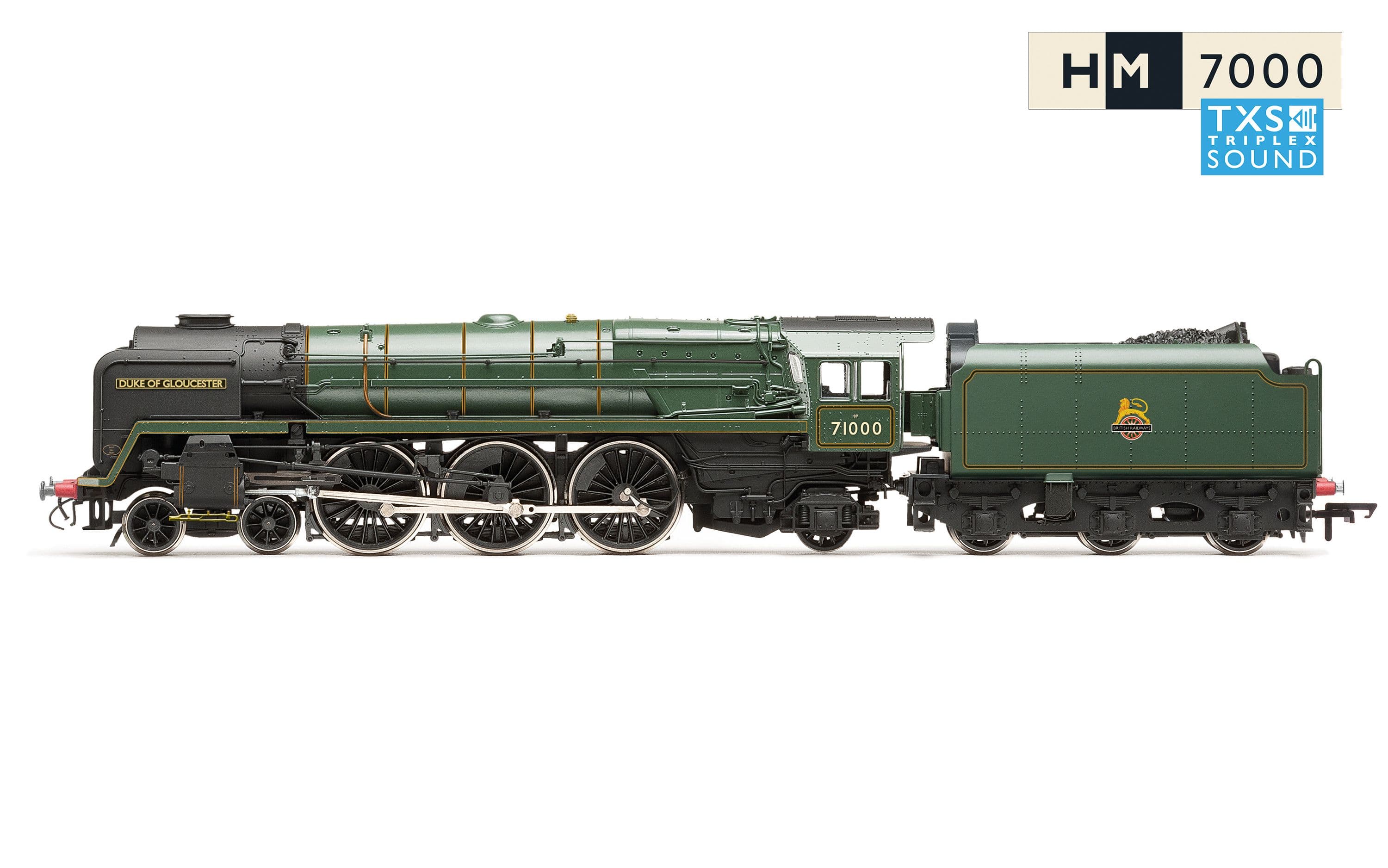 RailRoad: BR - Class 08 - Duke of Gloucester - '71000' - (DCC Sound Fitted)