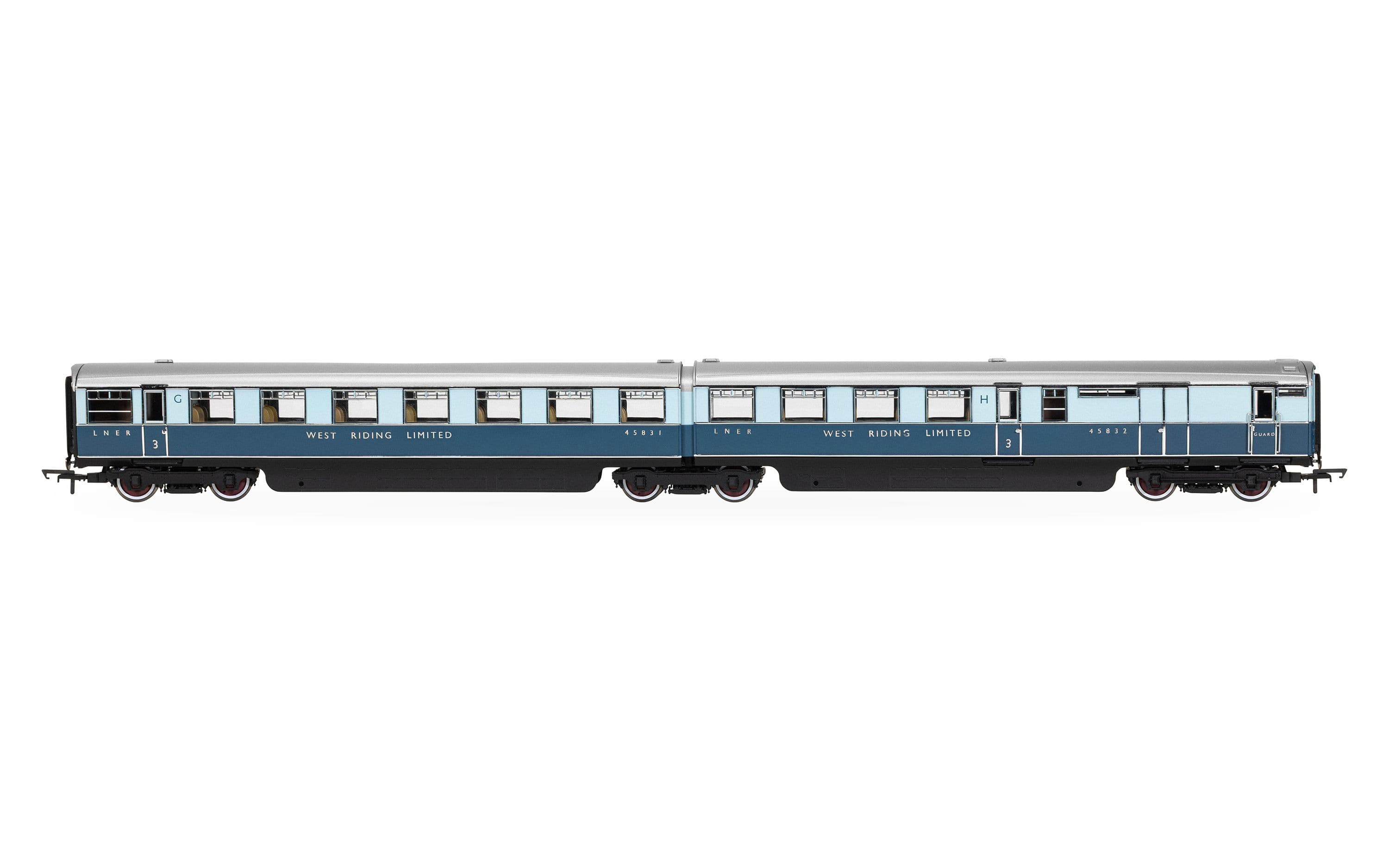 LNER - 'West Riding Limited' - Open Third &amp; Brake Third - Coach pack