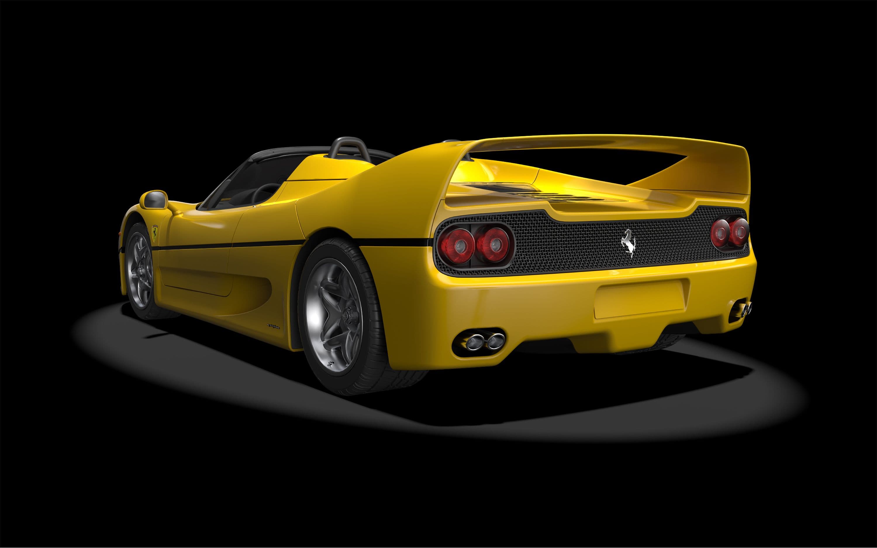 Ferrari F50 - Giallo Modena - 1:8 Scale Kit