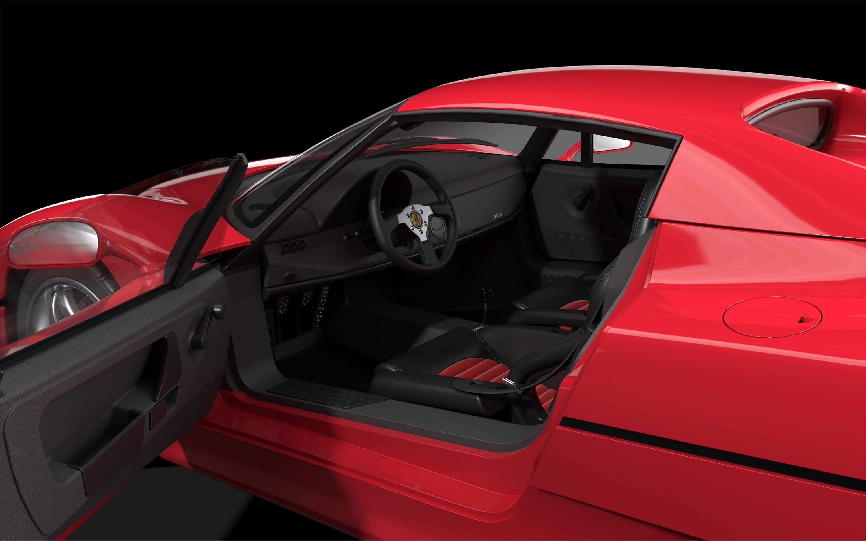 Ferrari F50 - Rosso Corsa - 1:8 Scale Kit