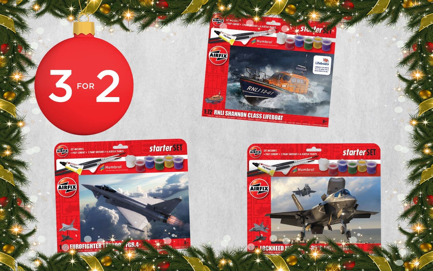 Starter Set - 3 for 2 - Christmas Pack 3