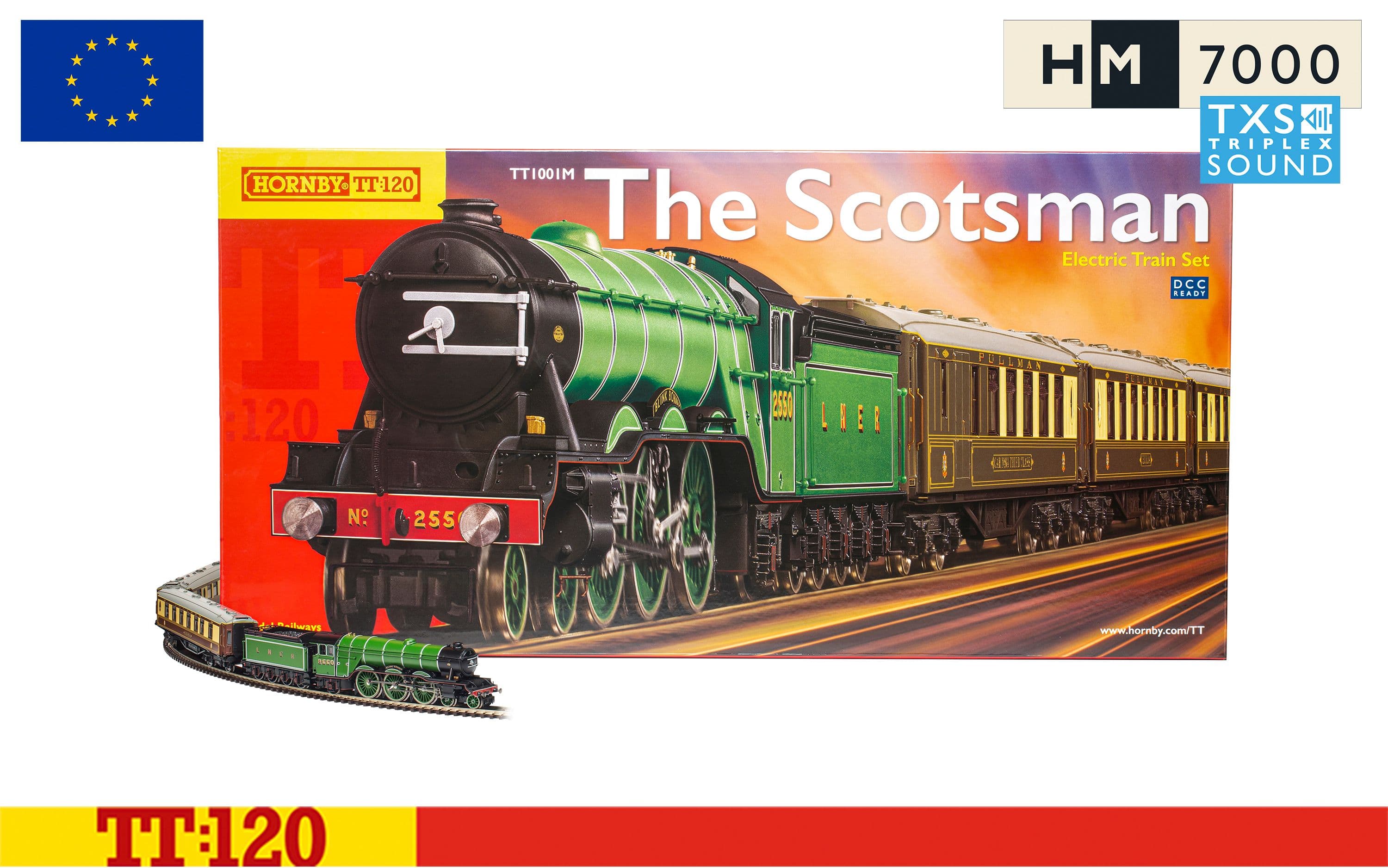 The Scotsman Digital Train Set with Sound (EU Plug)
