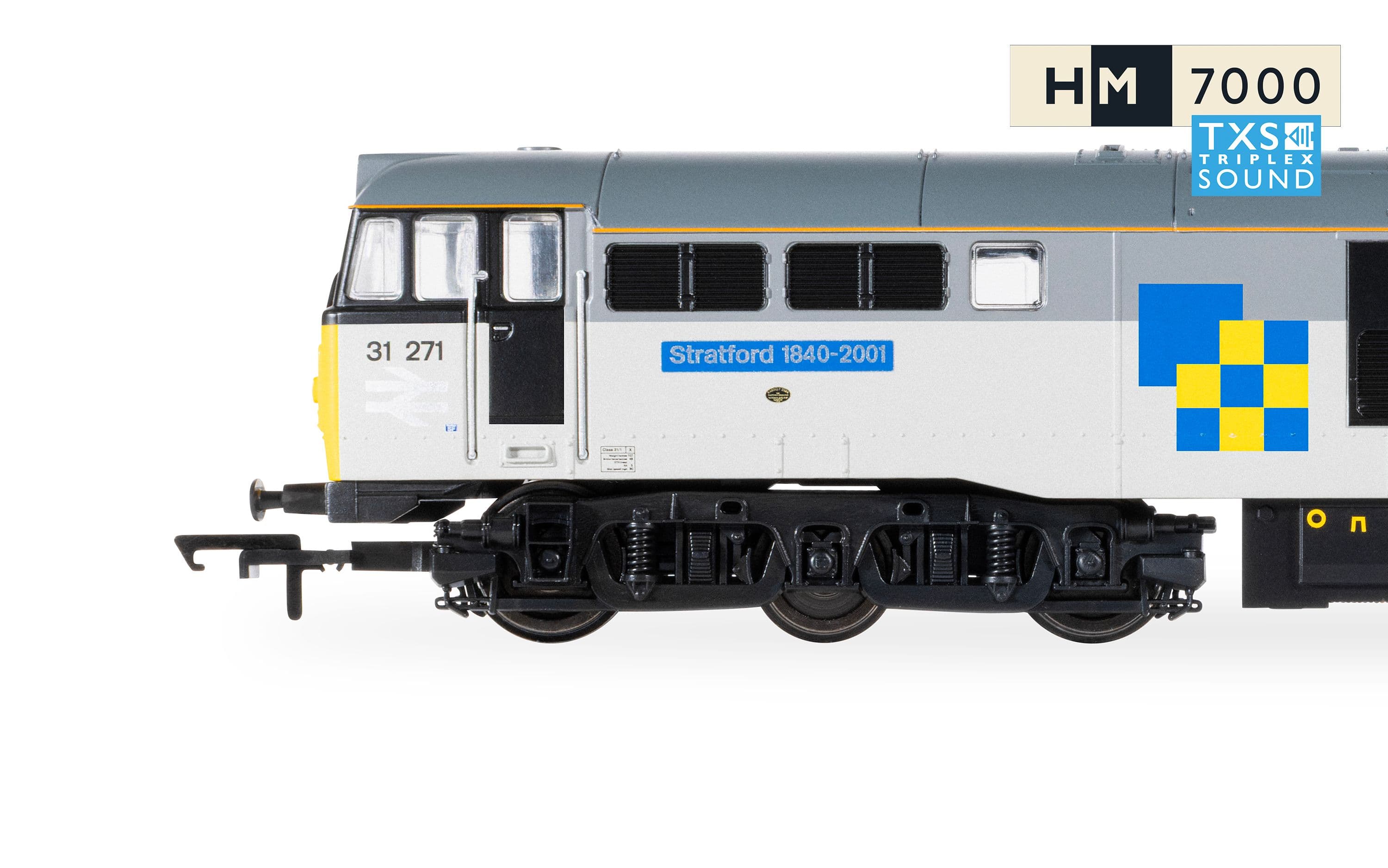 RailRoad - TLF Construction - Class 31 - 31271 'Stratford' (DCC Sound Fitted)