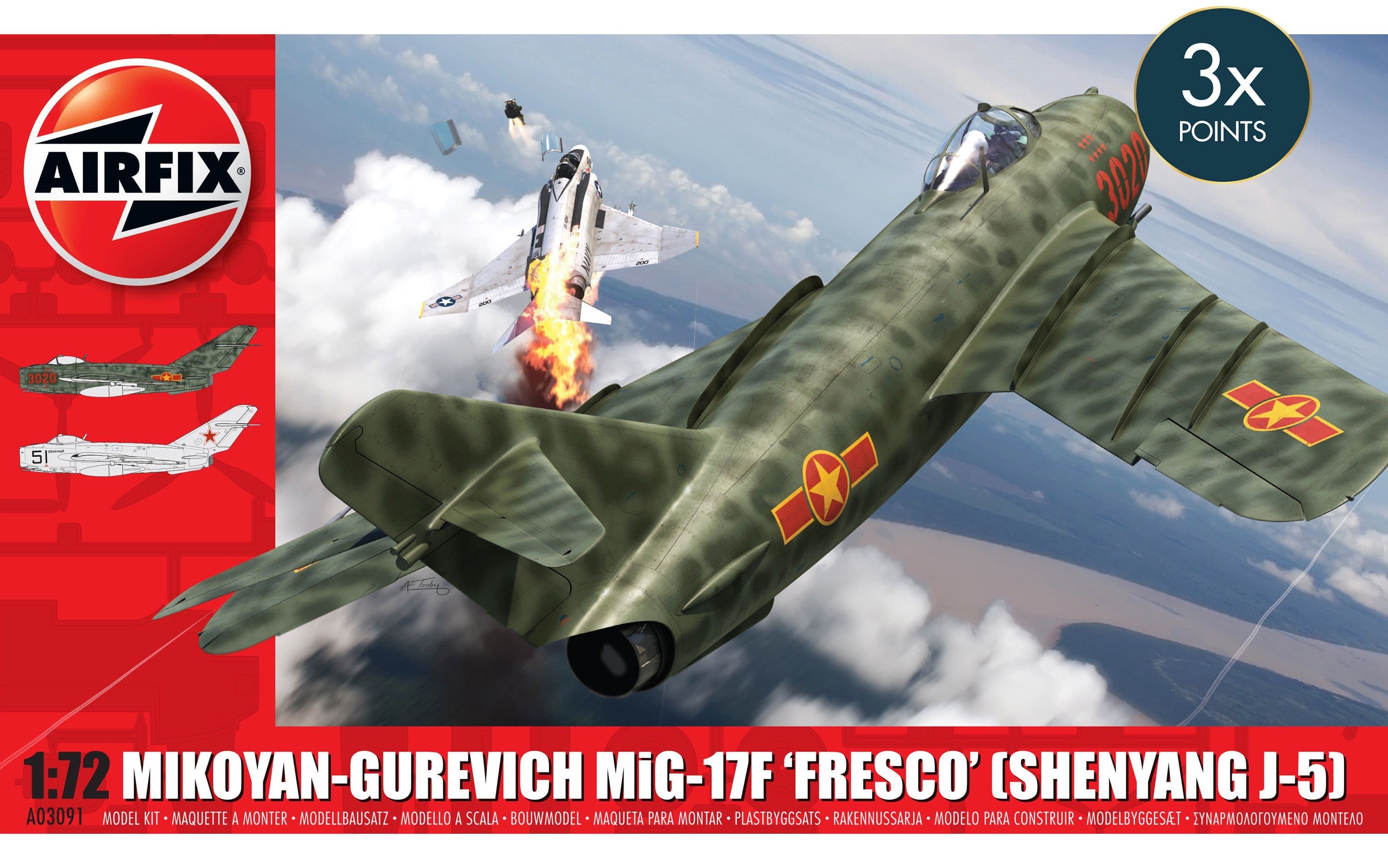Mikoyan-Gurevich MiG-17F 'Fresco' (Shenyang J-5)