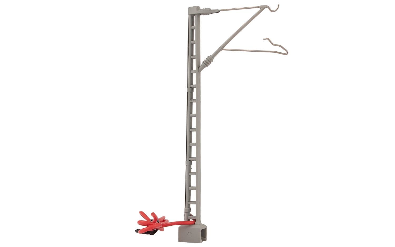 Catenary mast grey colour 1 units with connecting cable