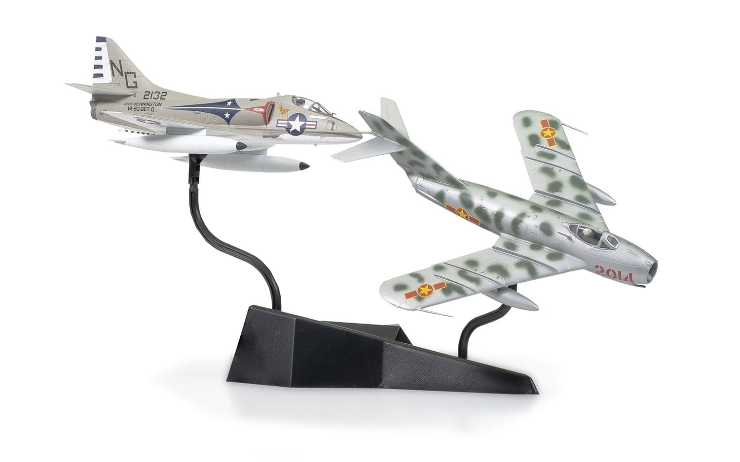 Mig 17F Fresco Douglas A-4B Skyhawk Dogfight Double