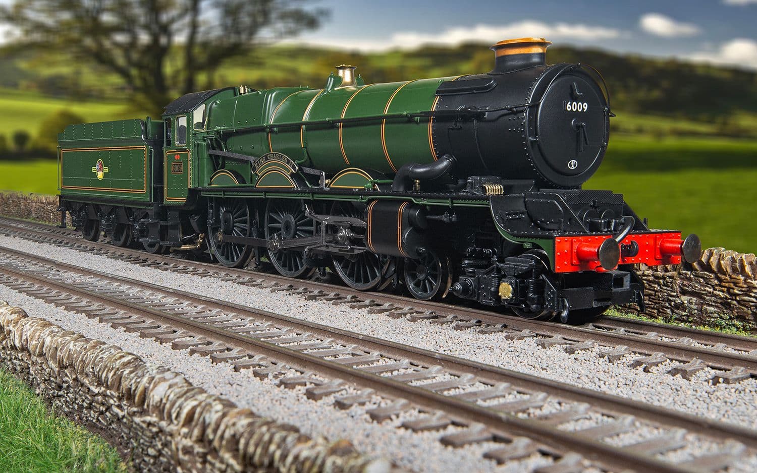 BR, 6000 King Class, 4-6-0, 6009 'King Charles II' - Era 5