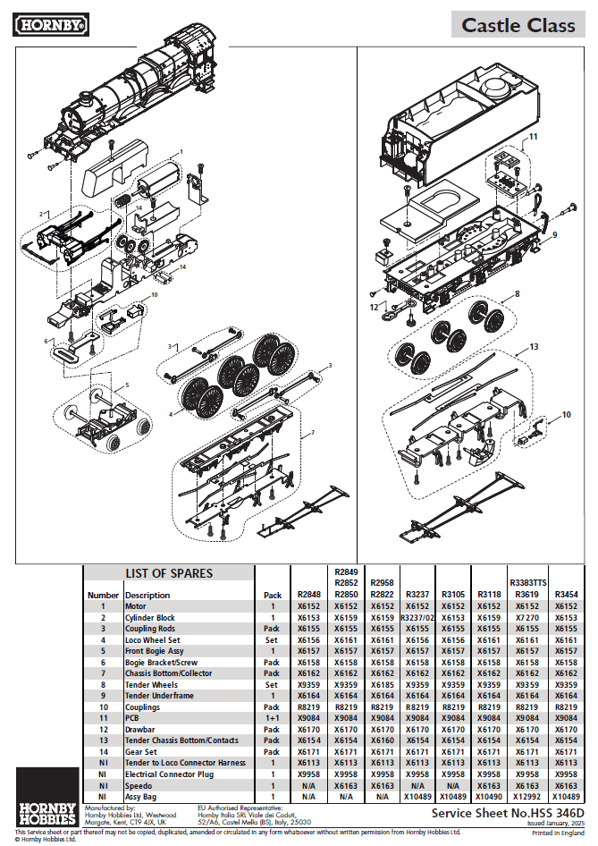 NEM Couplings (Pack 10)