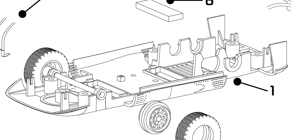 Underpan/ Front axle assembly, UNDERPAN FRT WHL ASSY