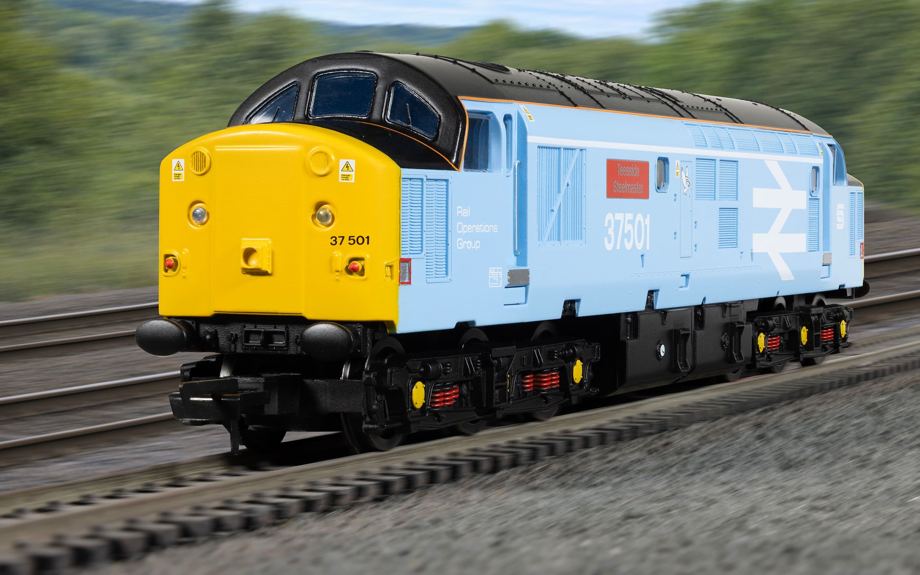 RailRoad: British Steel - Class 37 - 'Teesside Steelmaster' 37501