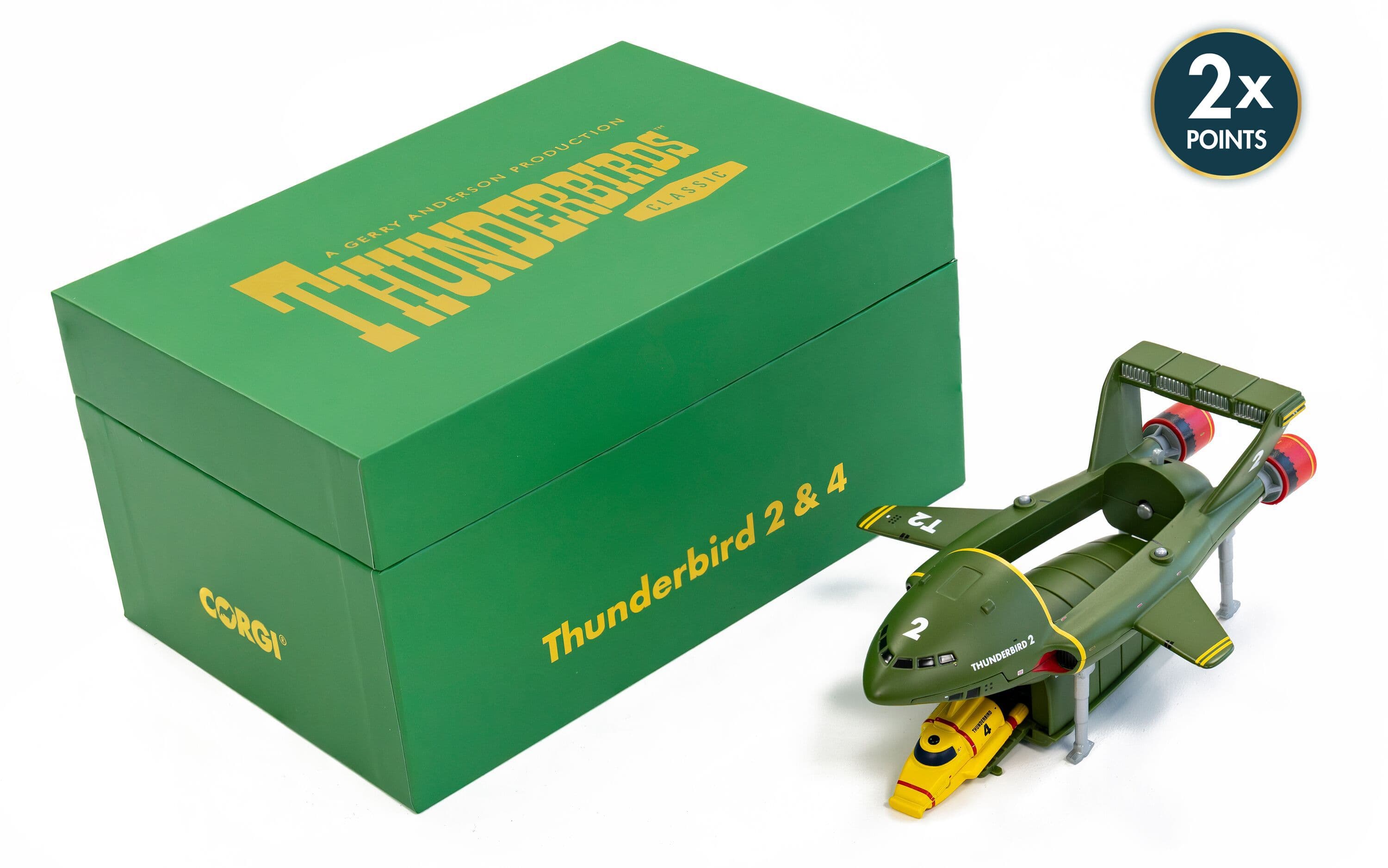 Thunderbirds F.A.B. Collection - Thunderbird 2 and 4