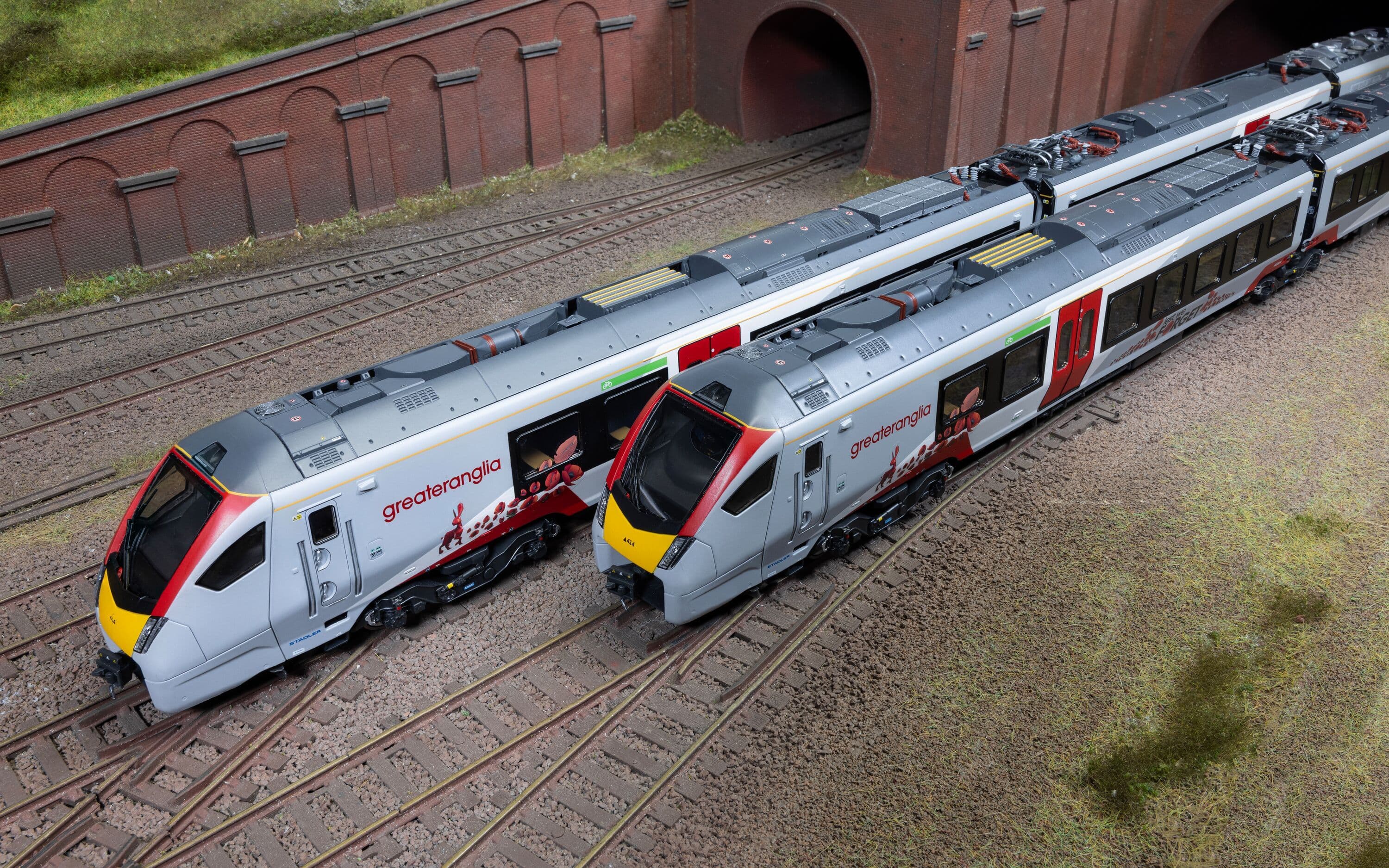 Flirt - Greater Anglia - Class 755 - 755414 'Lest We Forget' - 4 Car Train Pack