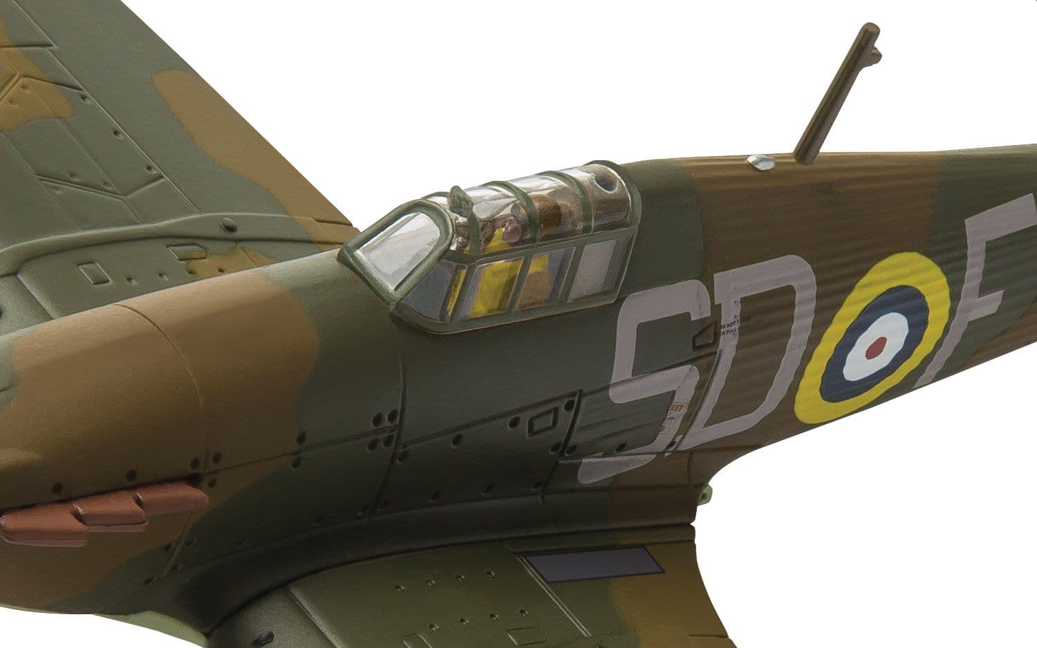 Hawker Hurricane Mk.I V7357/SD-F, Sgt. J.H  Ginger  Lacey, RAF No.501 Squadron, Gravesend, Sep 1940