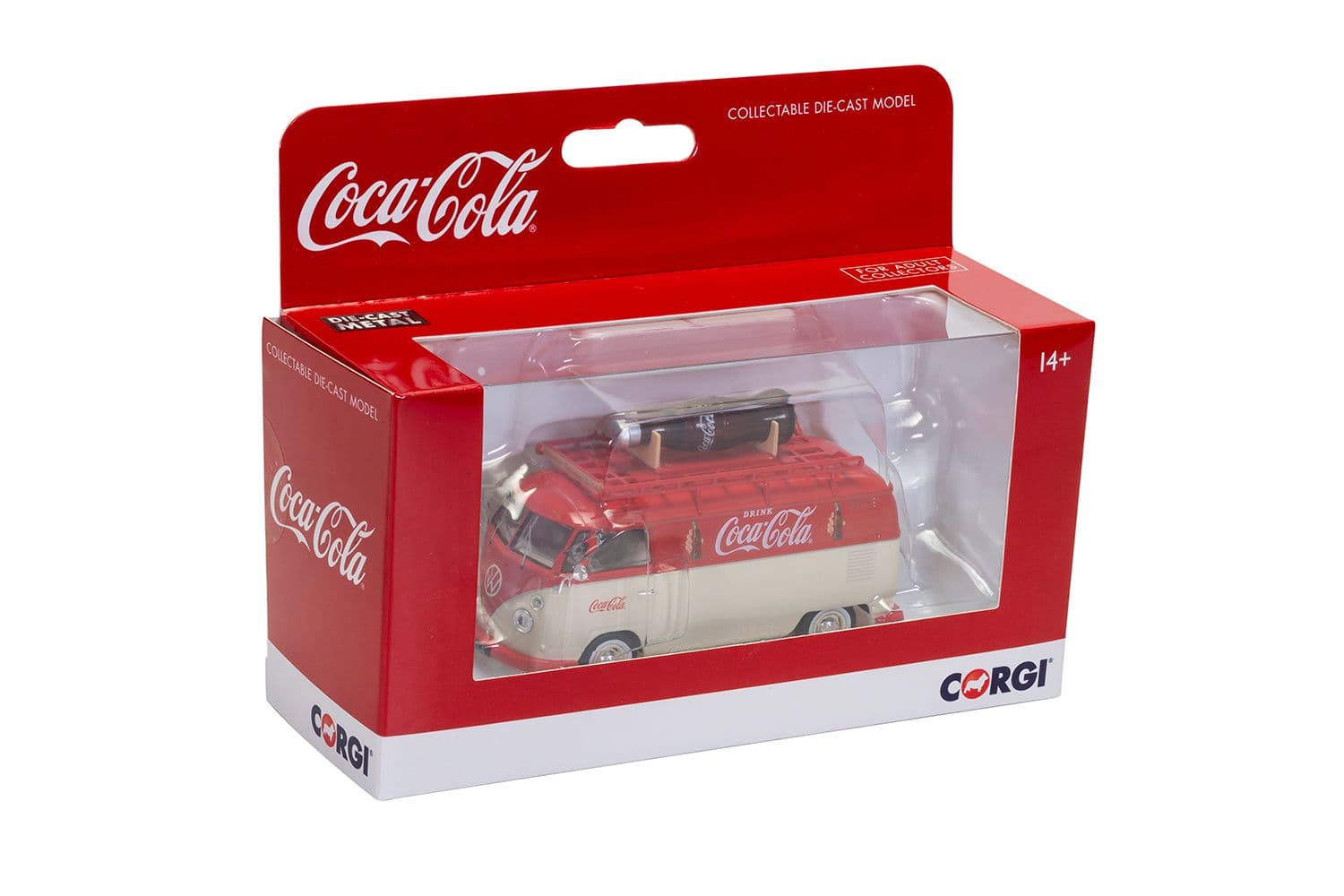 Coca-Cola Volkswagen Campervan Type 2 (T1) Split Screen - Giant Coke Bottle