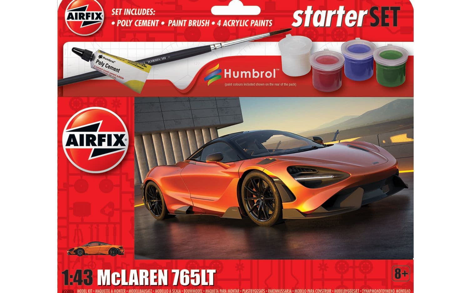 Starter Set - Supercar Model Kit Stocking Filler