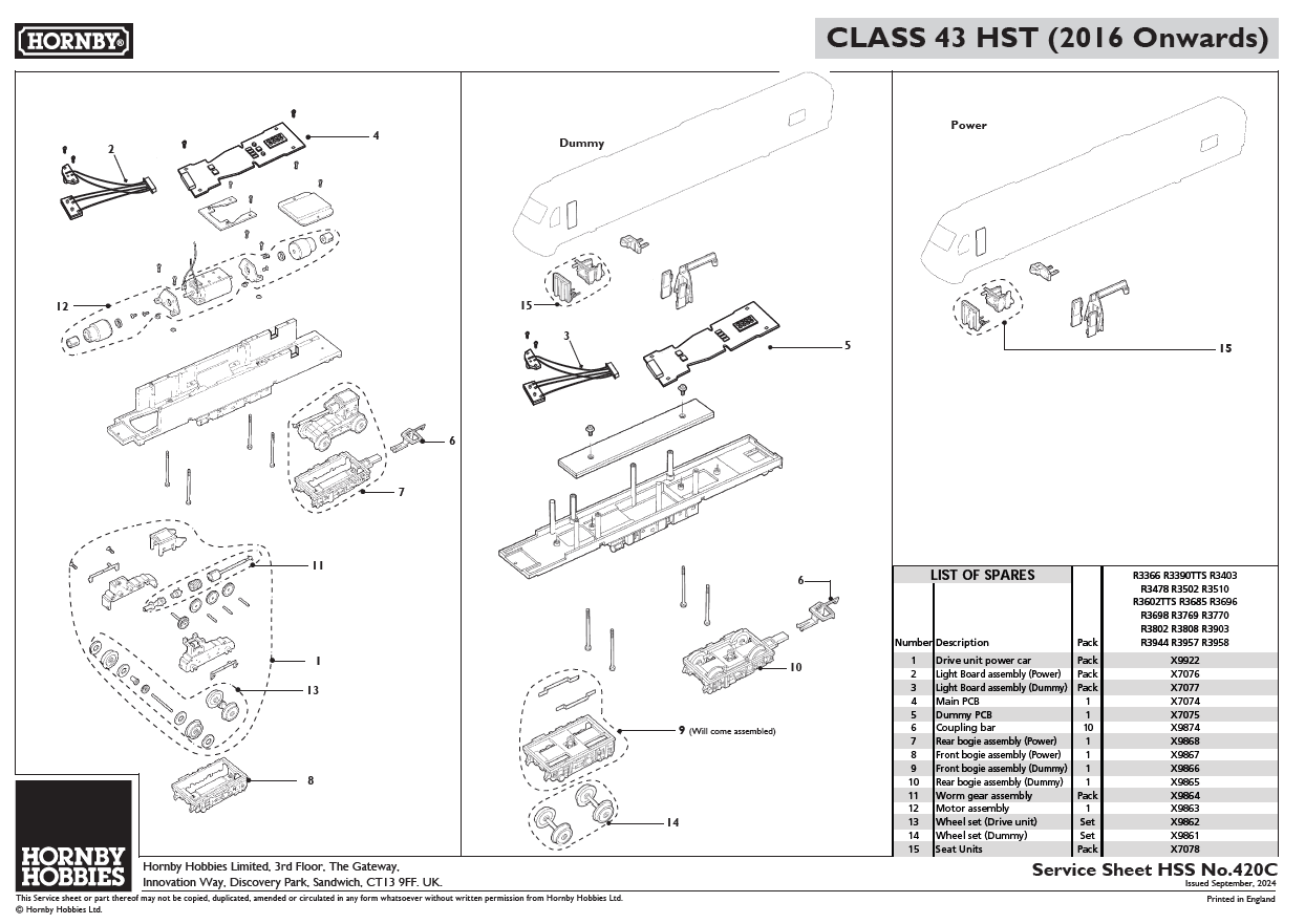 LNER, Class 43 HST, The LNER - Farewell Tour™ Train Pack - Era 11